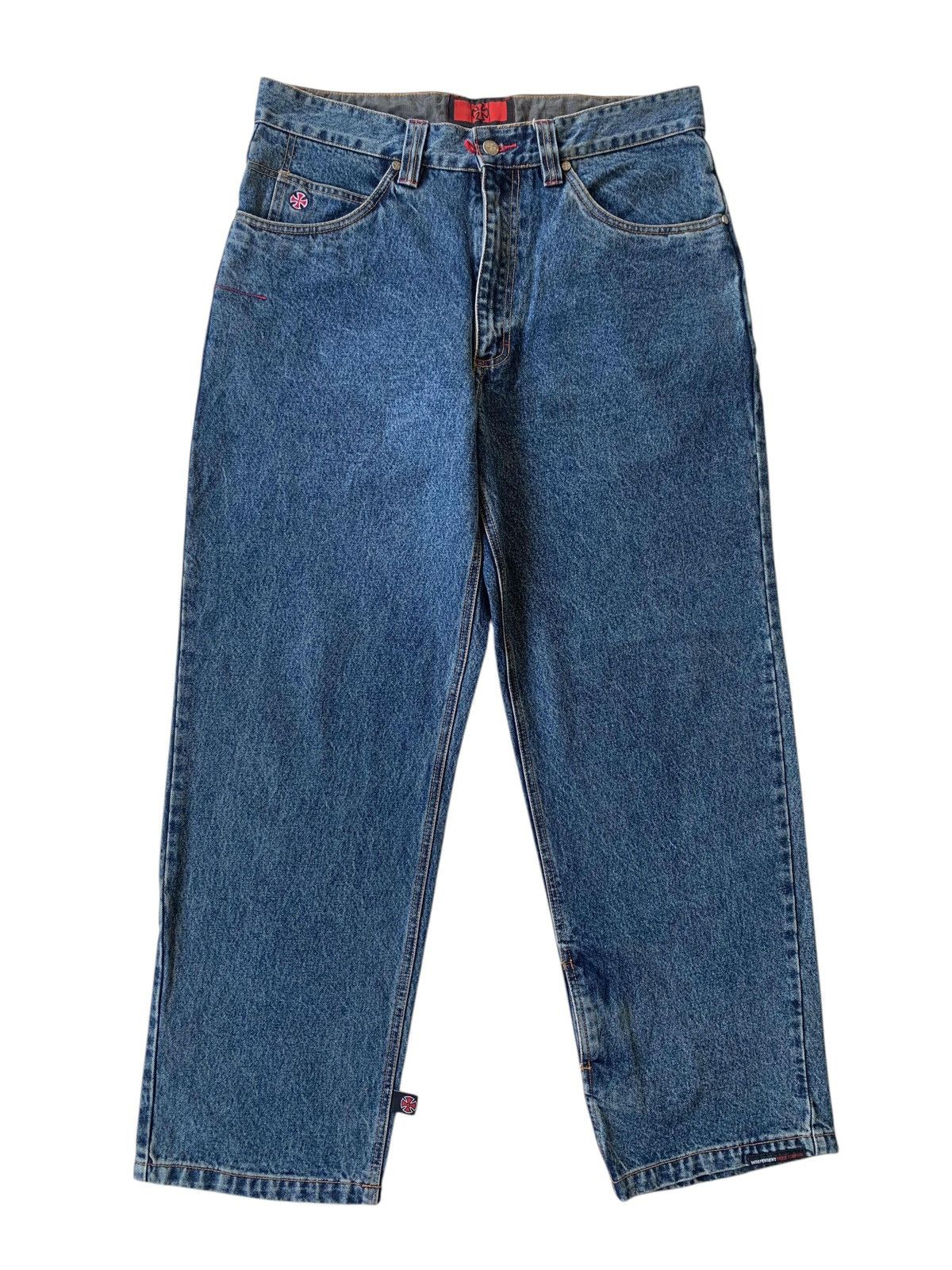Independent Truck Co. 2000' Independent Denim Pants Size US 34 / EU 50 - 3 Thumbnail
