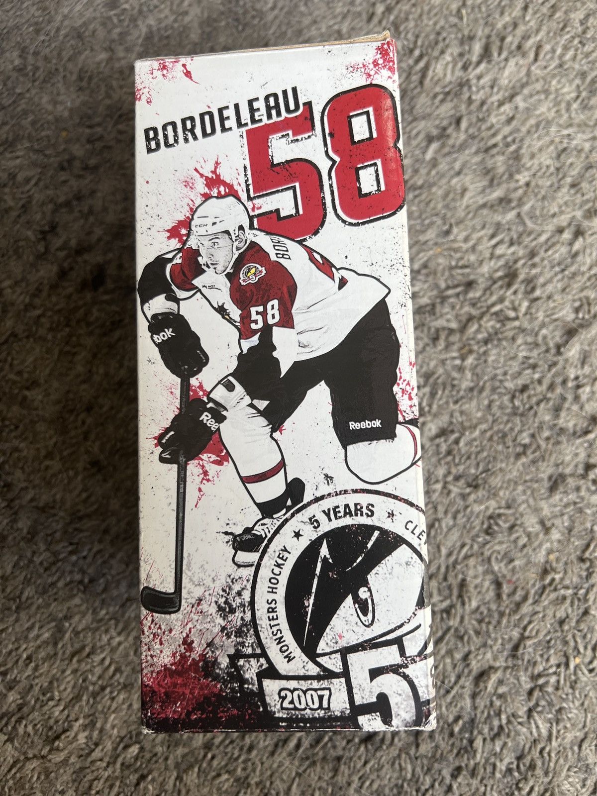 Reebok 2012 Lake Erie Monsters Patrick Bordeleau Bobblehead Size ONE SIZE - 5 Thumbnail