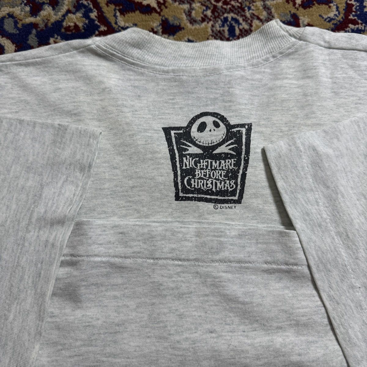 Anime 90s Tim Burton’s The Nightmare before Christmas movie tee Size US XL / EU 56 / 4 - 7 Thumbnail