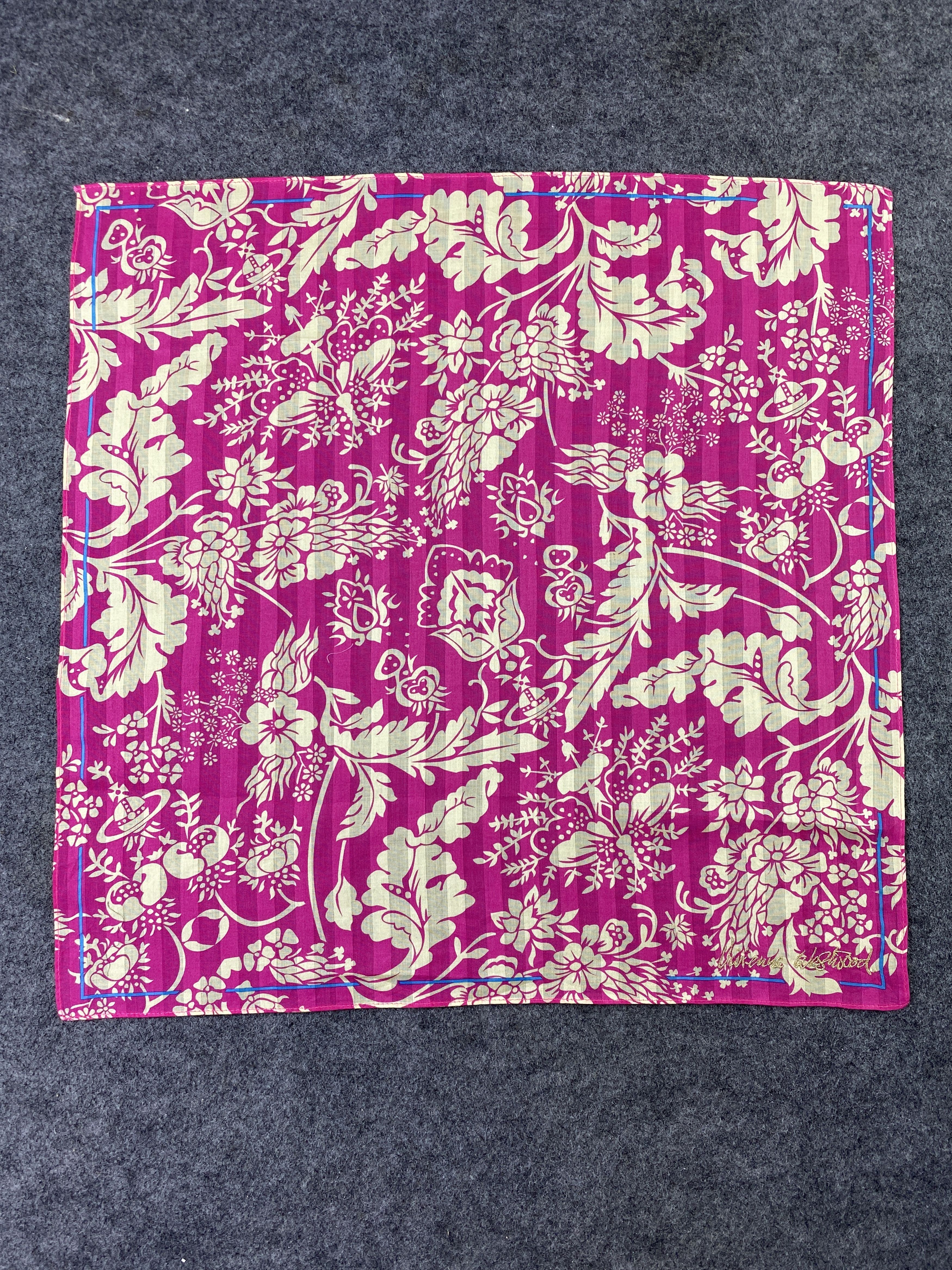 Vintage Vivienne Westwood Handkerchief / Bandana / Neckerchief-B339 Size ONE SIZE - 3 Thumbnail