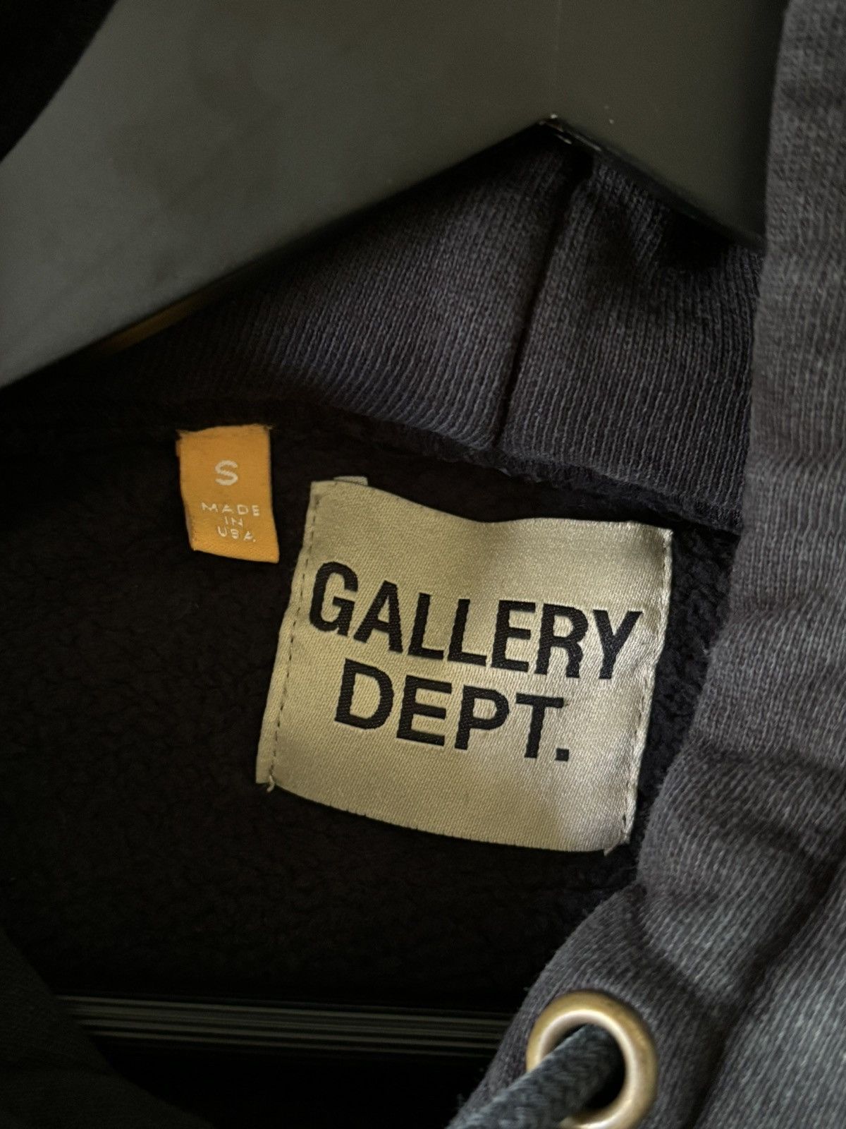Gallery Dept. THRASHED - WASHED FADED LOGO HOODIE Size US M / EU 48-50 / 2 - 17 Thumbnail