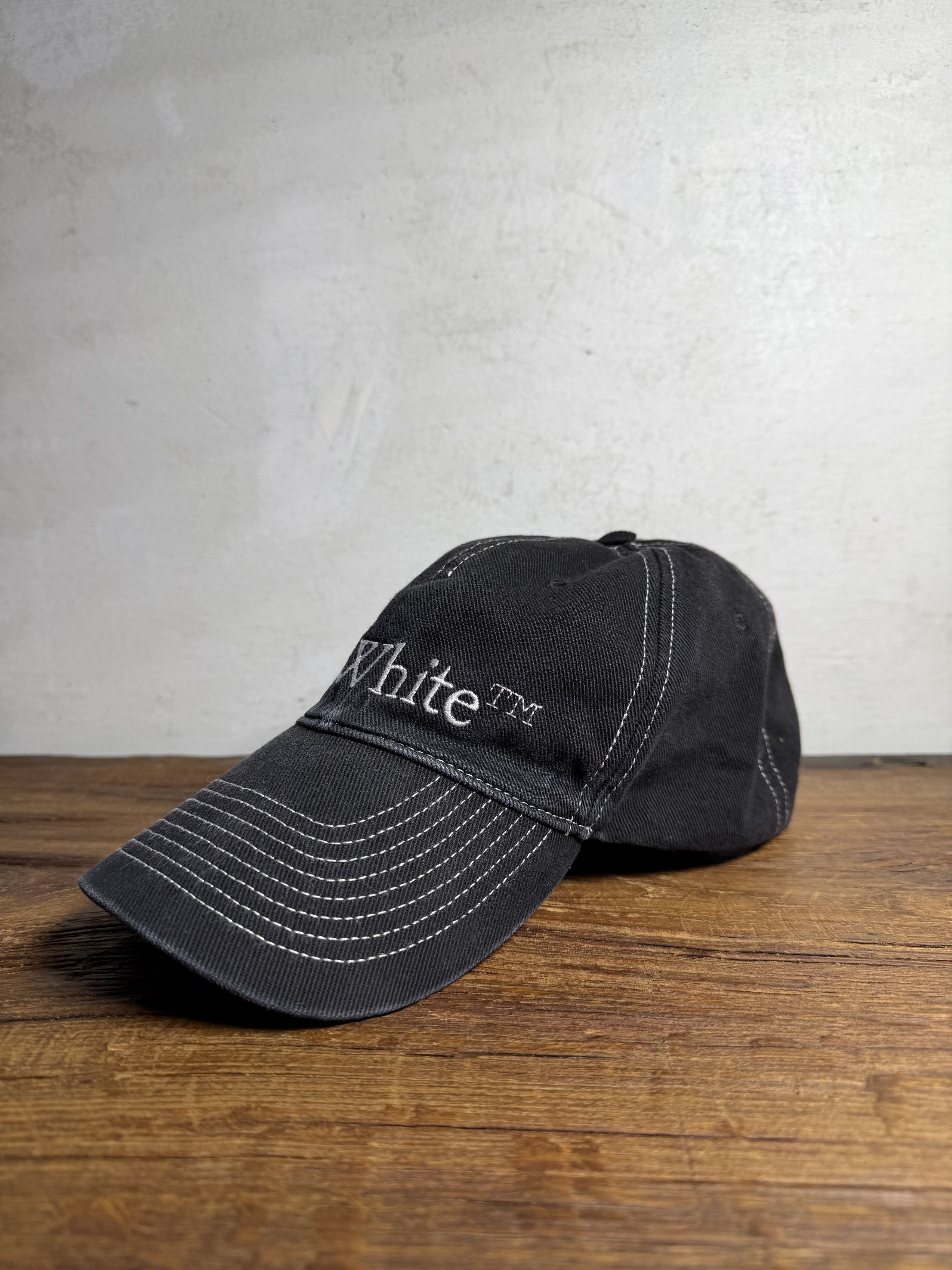 Off-White Off-White Logo-Embroidered Cotton-Gabardine Baseball Cap Size ONE SIZE - 1 Thumbnail