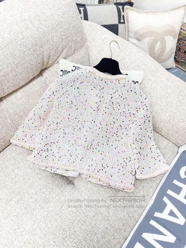 Chanel Chanel 24P Spring and Summer Preview White Colour Sequin E Size XS / US 0-2 / IT 36-38 - 4 Thumbnail