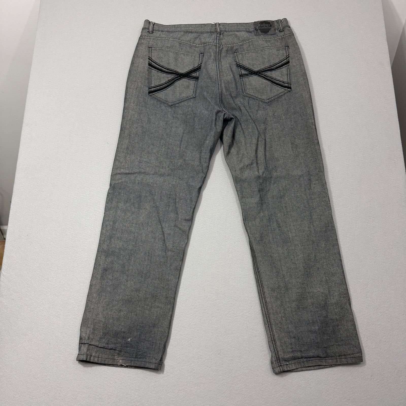 Vintage Vintage Culture Revolution Jeans 38x32 Baggy y2k Grunge Size US 38 / EU 54 - 6 Thumbnail