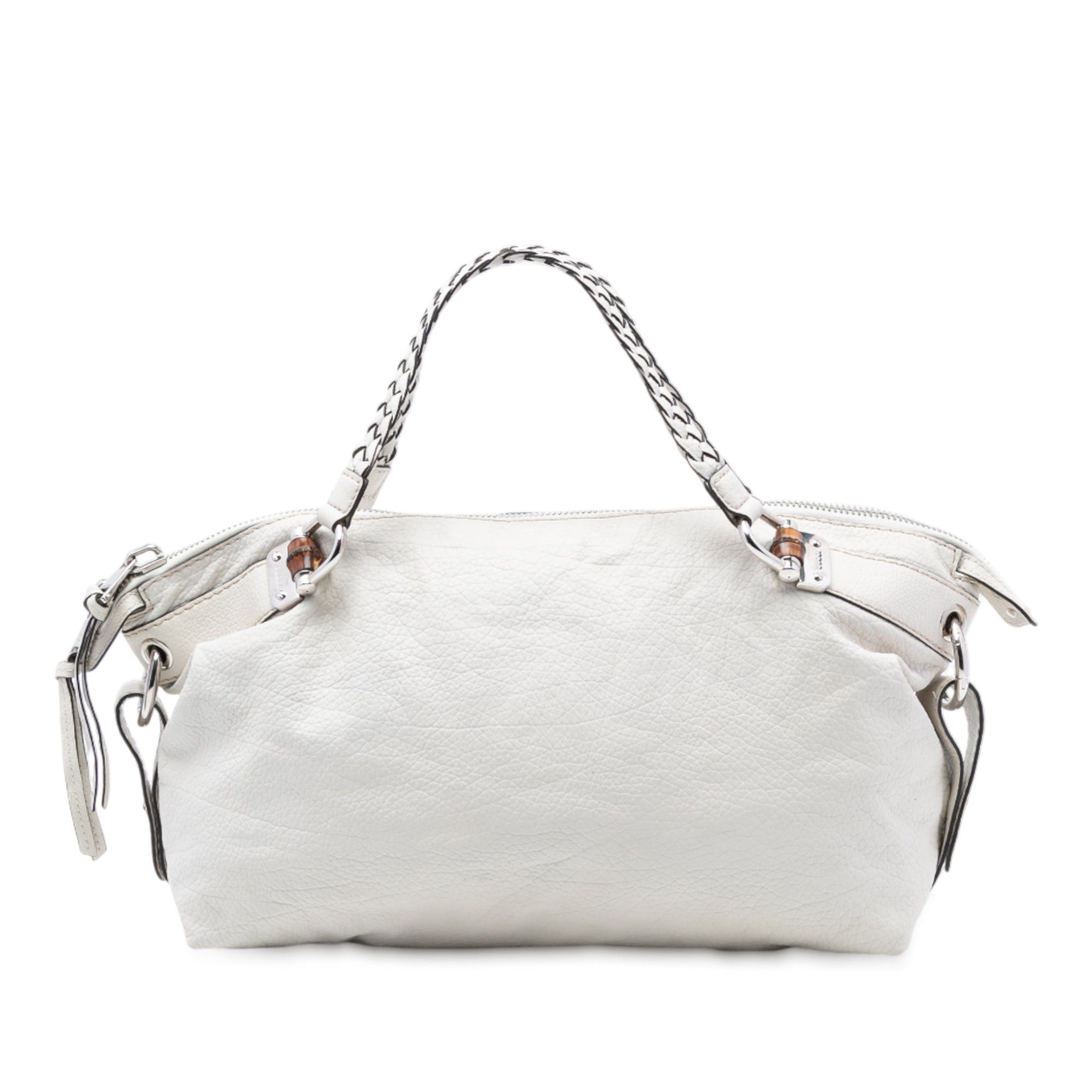 Gucci Medium Leather Bamboo Bar Tote Size ONE SIZE - 1 Thumbnail