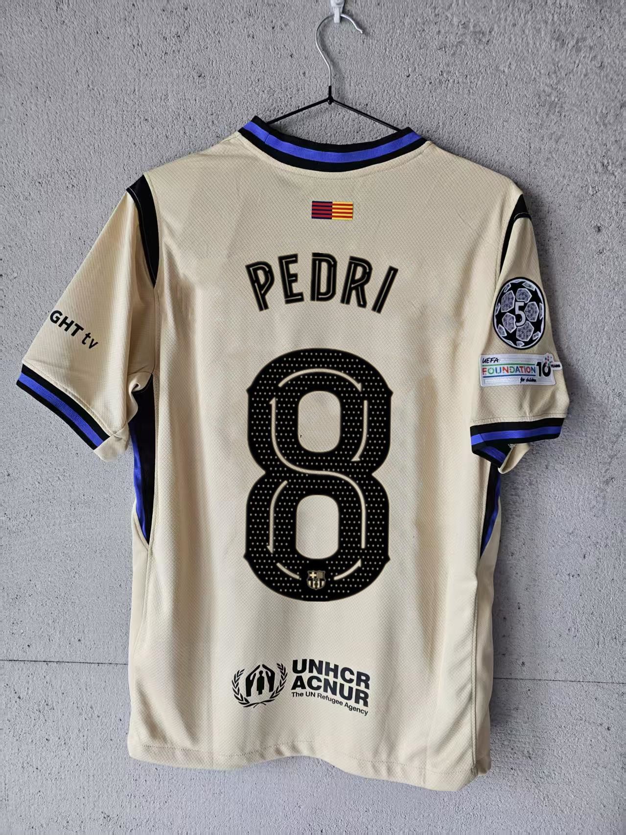 Other 8 Pedro Jersey 2025 26 FC Barcelona Away Size US XL / EU 56 / 4 - 1 Thumbnail