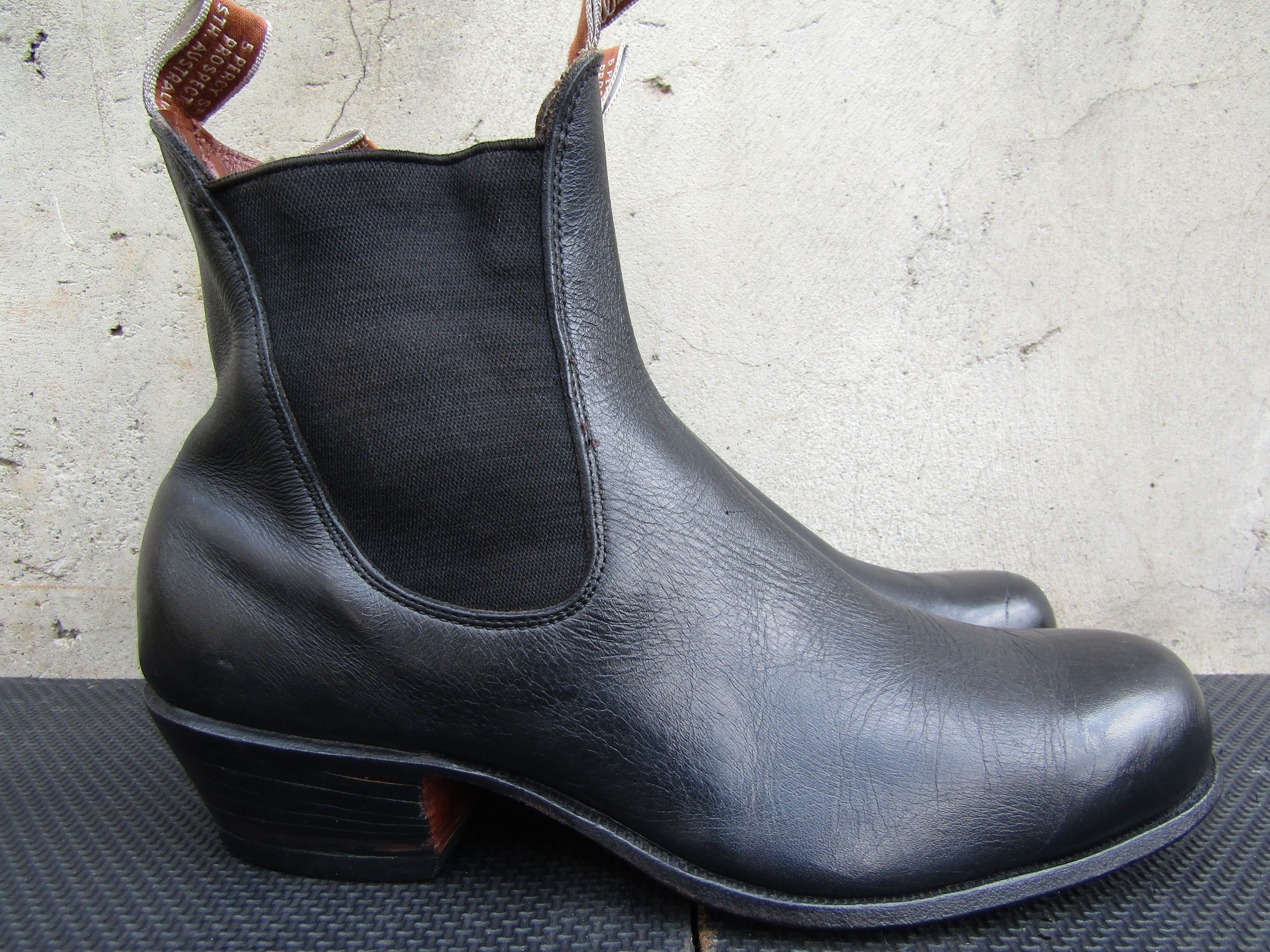 R.M. Williams RM Williams Vintage Leather Cuban Bushman Black Chelsea Size US 9 / EU 42 - 5 Thumbnail