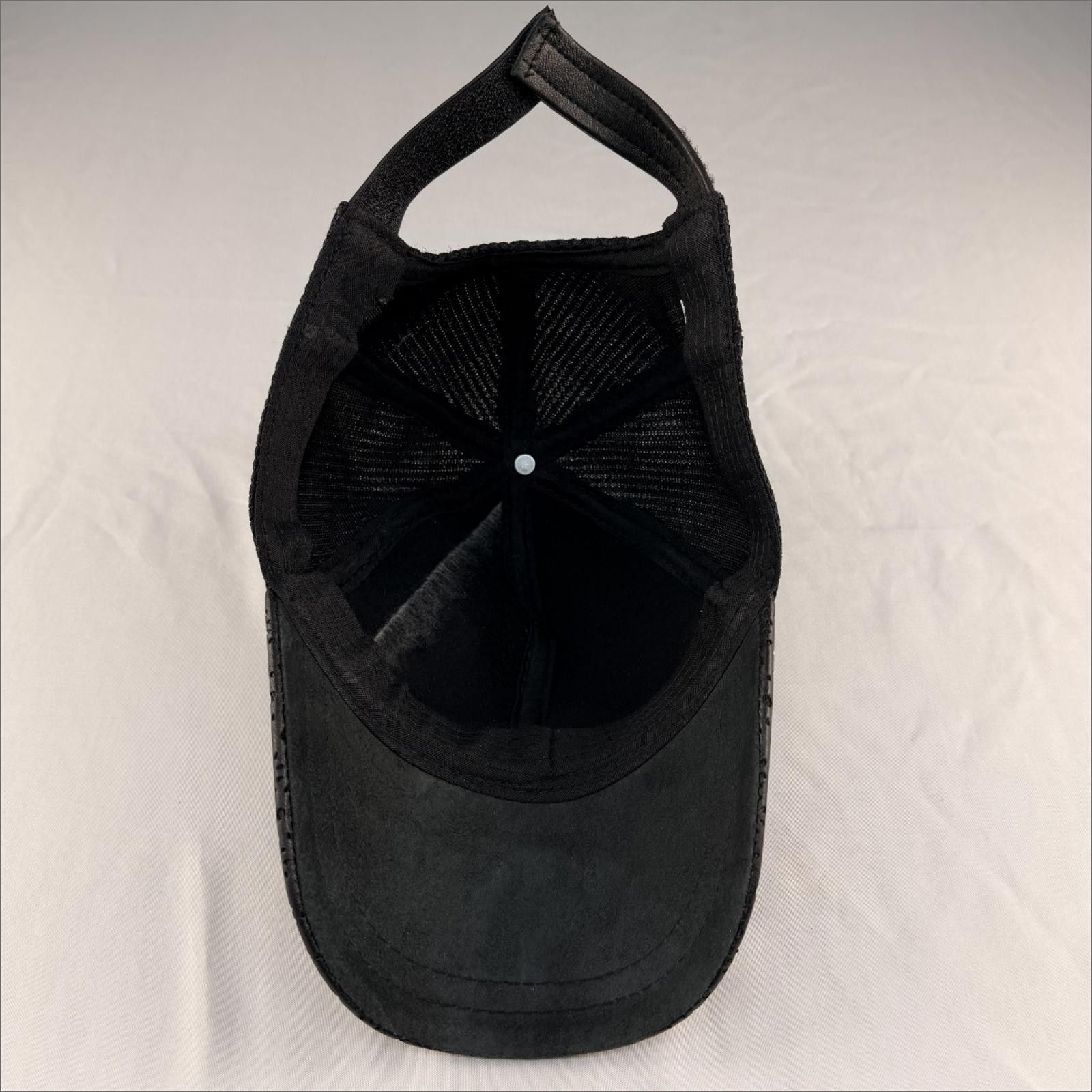 Other NEW Black Mashed Baseball Cap - Premium Hat 094 Size ONE SIZE - 6 Thumbnail