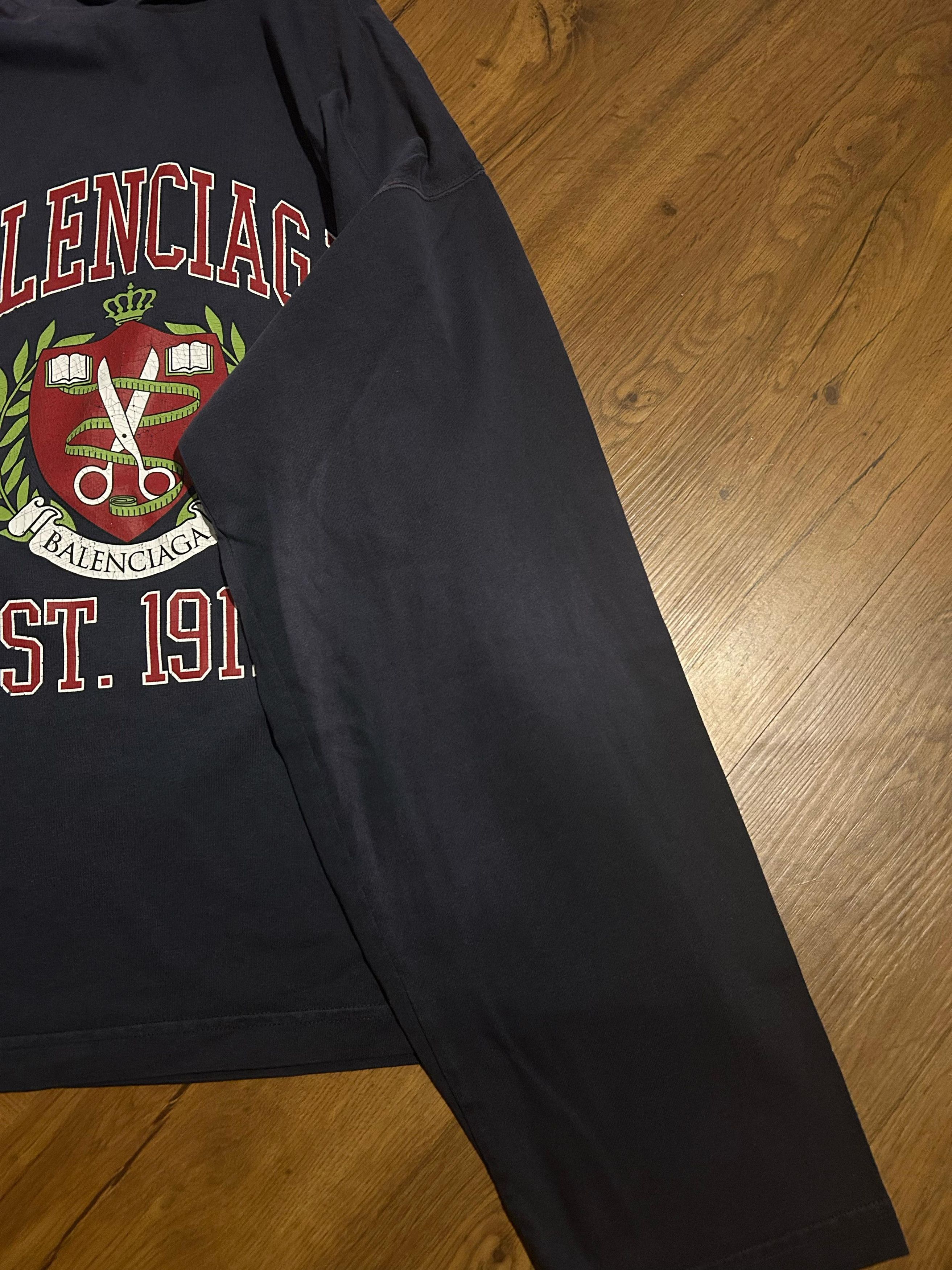 Balenciaga Sold • Balenciaga college 1917 hoodie Size US S / EU 44-46 / 1 - 13 Thumbnail