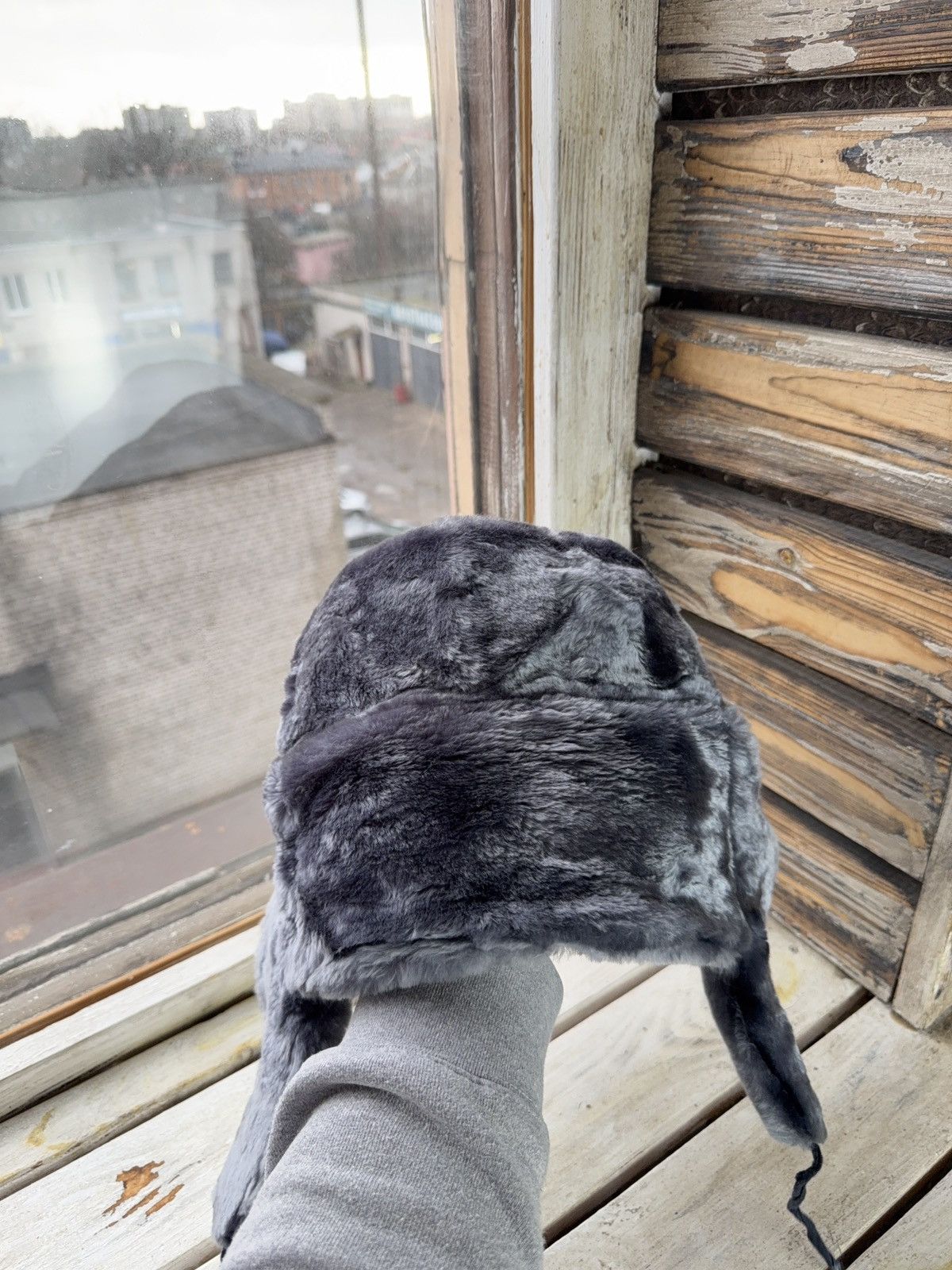 Vintage Vintage 70s USSR Military Trapper hat Ushanka Opium Rare Size ONE SIZE - 11 Thumbnail