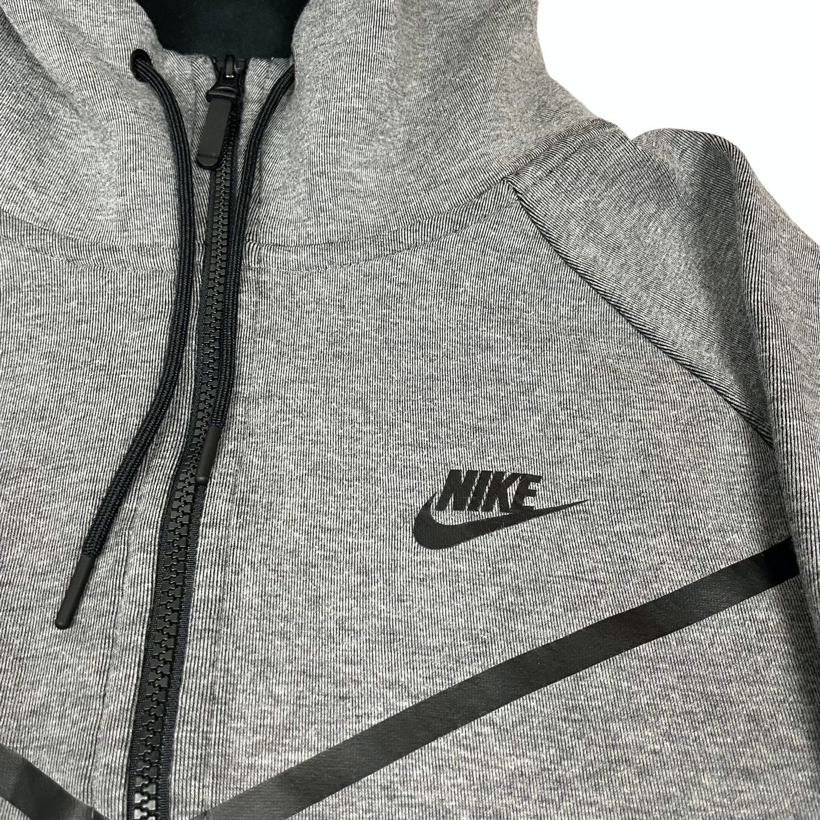 Nike Nike Tech Fleece Men's Gray Cotton Full Zip Hoodie Medium Size US M / EU 48-50 / 2 - 3 Thumbnail
