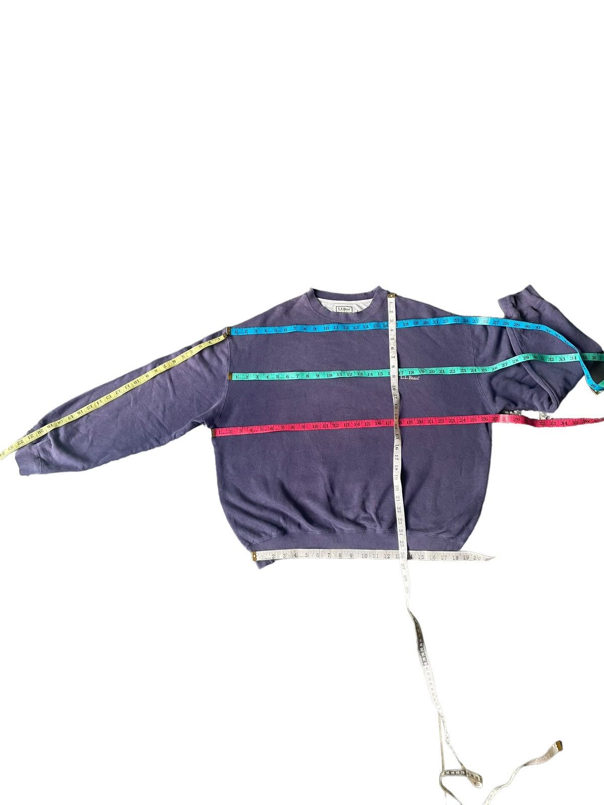 L.L. Bean × Vintage Vintage L.L.Bean Faded Distressed Crewneck Size US XXL / EU 58 / 5 - 9 Thumbnail