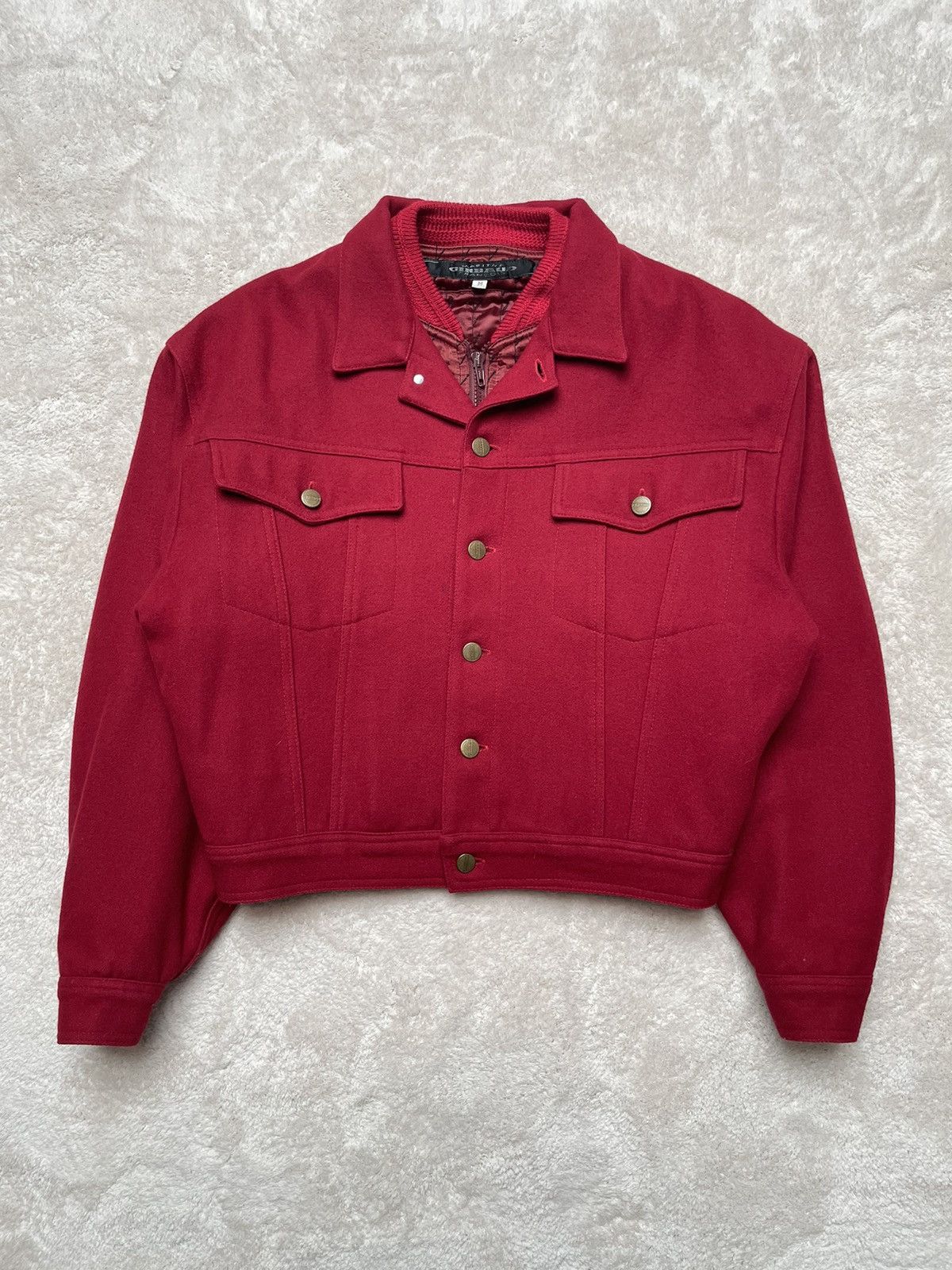 Marithe + Francois Girbaud 1990s Marithé + François Girbaud Double Layer Jacket Size M / US 6-8 / IT 42-44 - 1 Thumbnail