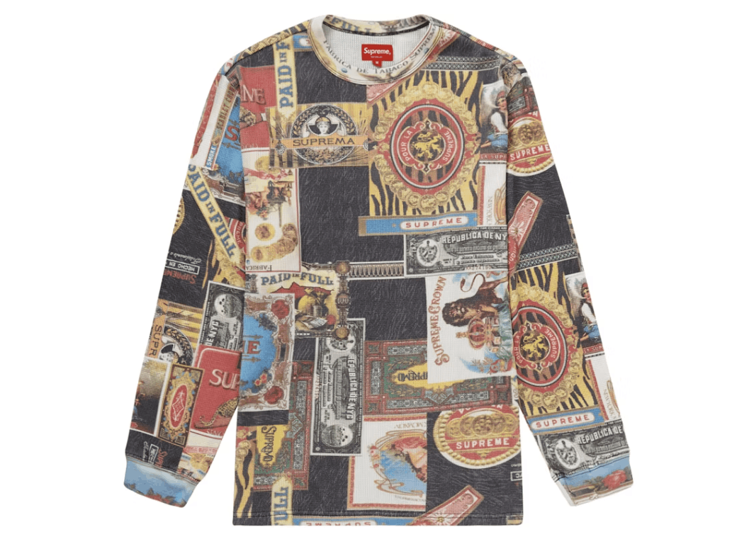 Supreme thermal long sleeve shop