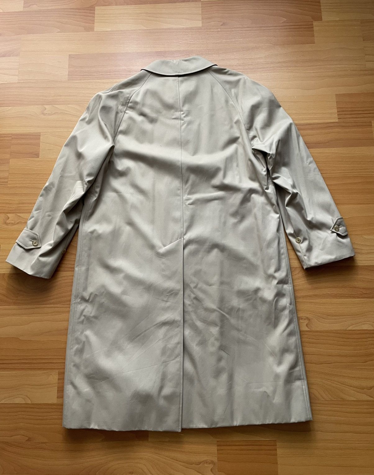 Burberry Vintage Burberrys Beige Men Trench Check Coat Size US L / EU 52-54 / 3 - 21 Thumbnail