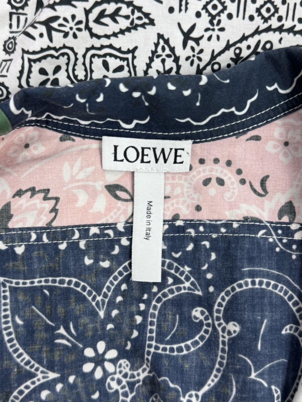 Loewe BANDANA PATCH SHIRT Size US L / EU 52-54 / 3 - 4 Thumbnail