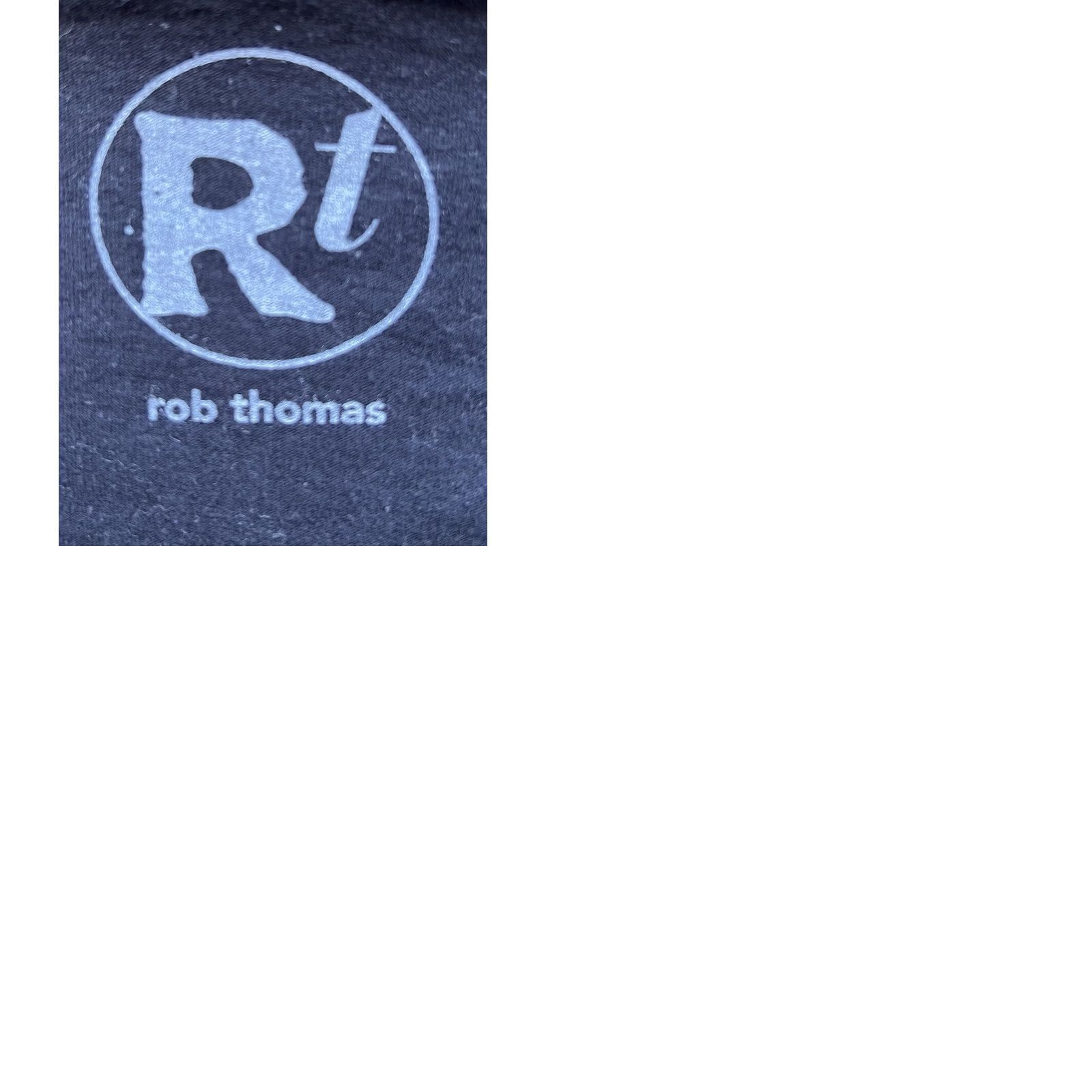 Vintage Rob Thomas Tour T Shirt Small Black Concert Tee Size US S / EU 44-46 / 1 - 12 Thumbnail