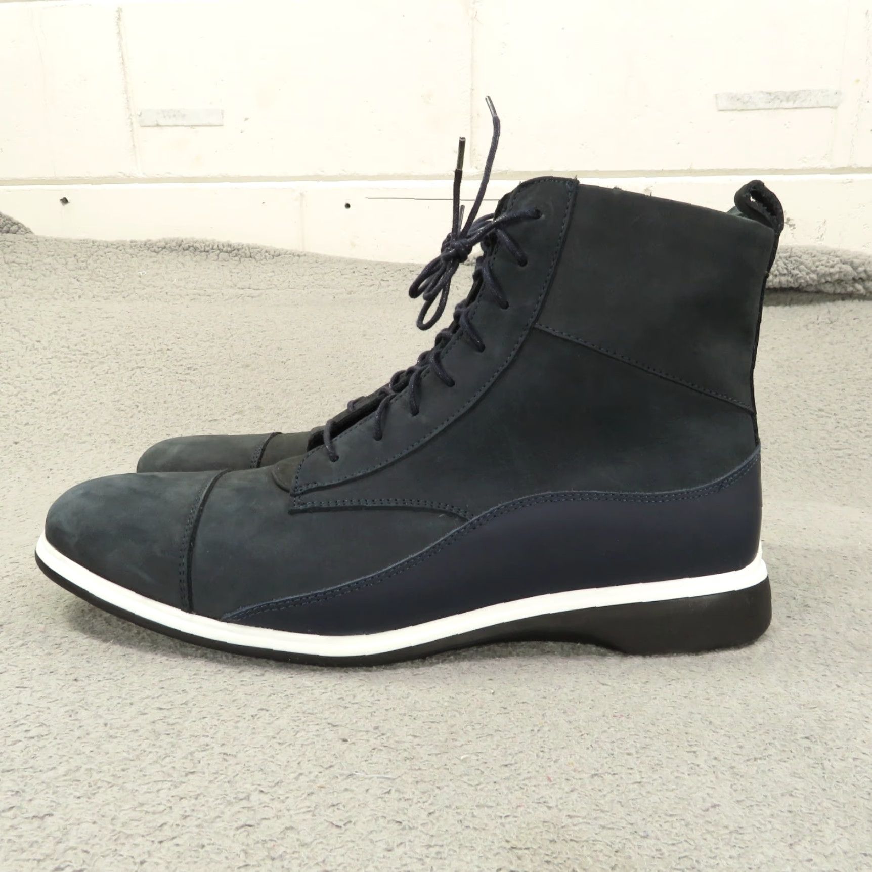 Lumberjack AmberJack Boots Mens Sz 11 Cobalt Blue Nubuck Full Grain Leather Sheepskin Lined Boots Size US 10 / EU 43 - 6 Thumbnail
