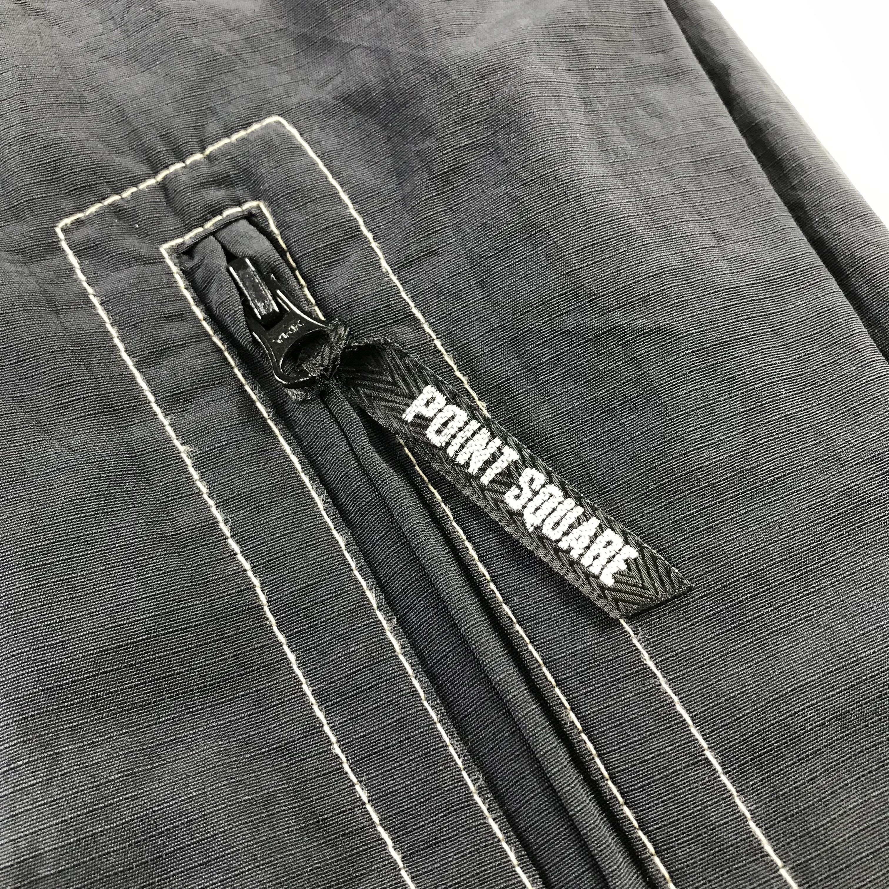 Japanese Brand Vintage Point Square Windbreaker Hooded Full-Zip Jackrt Size US M / EU 48-50 / 2 - 6 Thumbnail