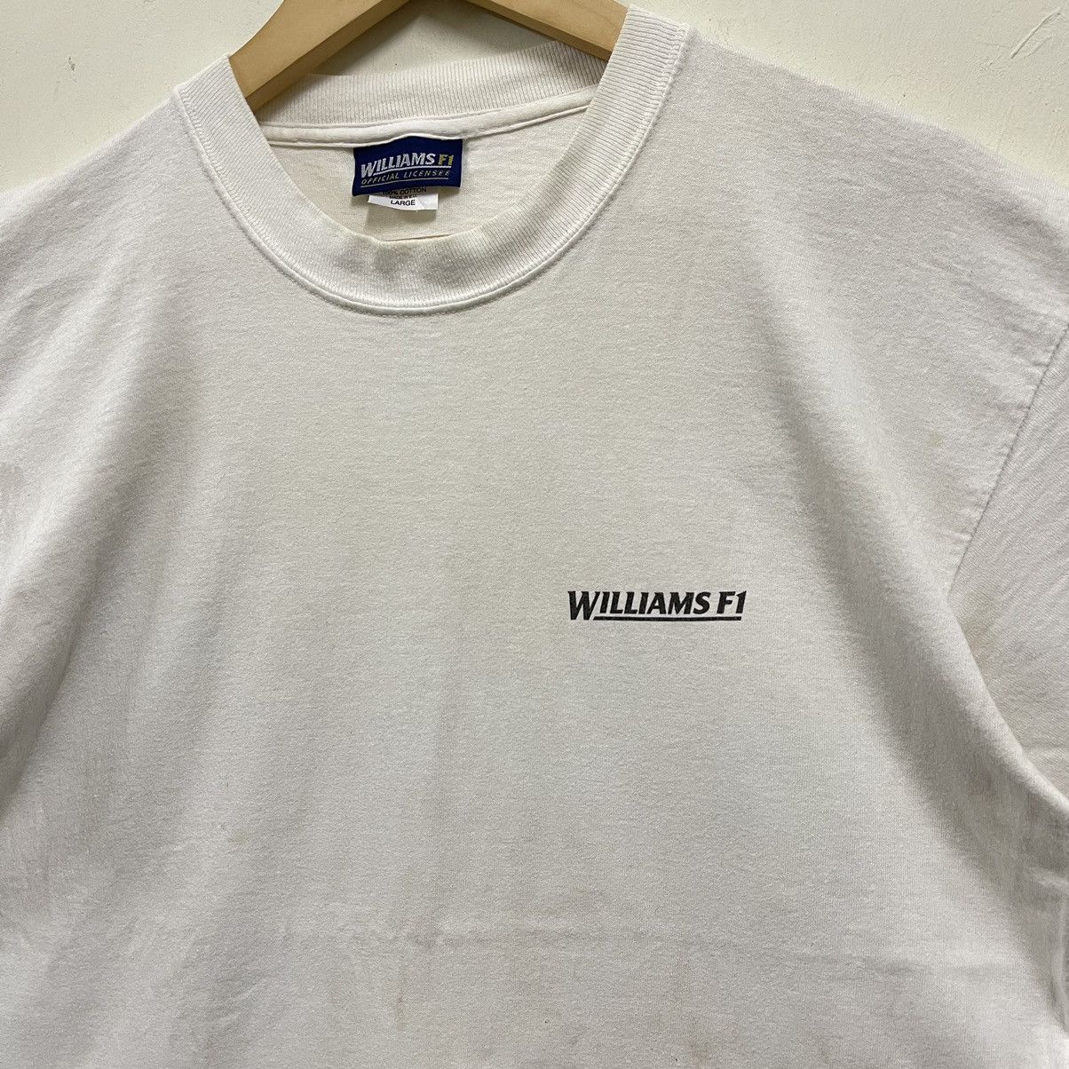 Formula 1 Vintage 90s Williams F1 windfield tshirt Size US M / EU 48-50 / 2 - 5 Thumbnail