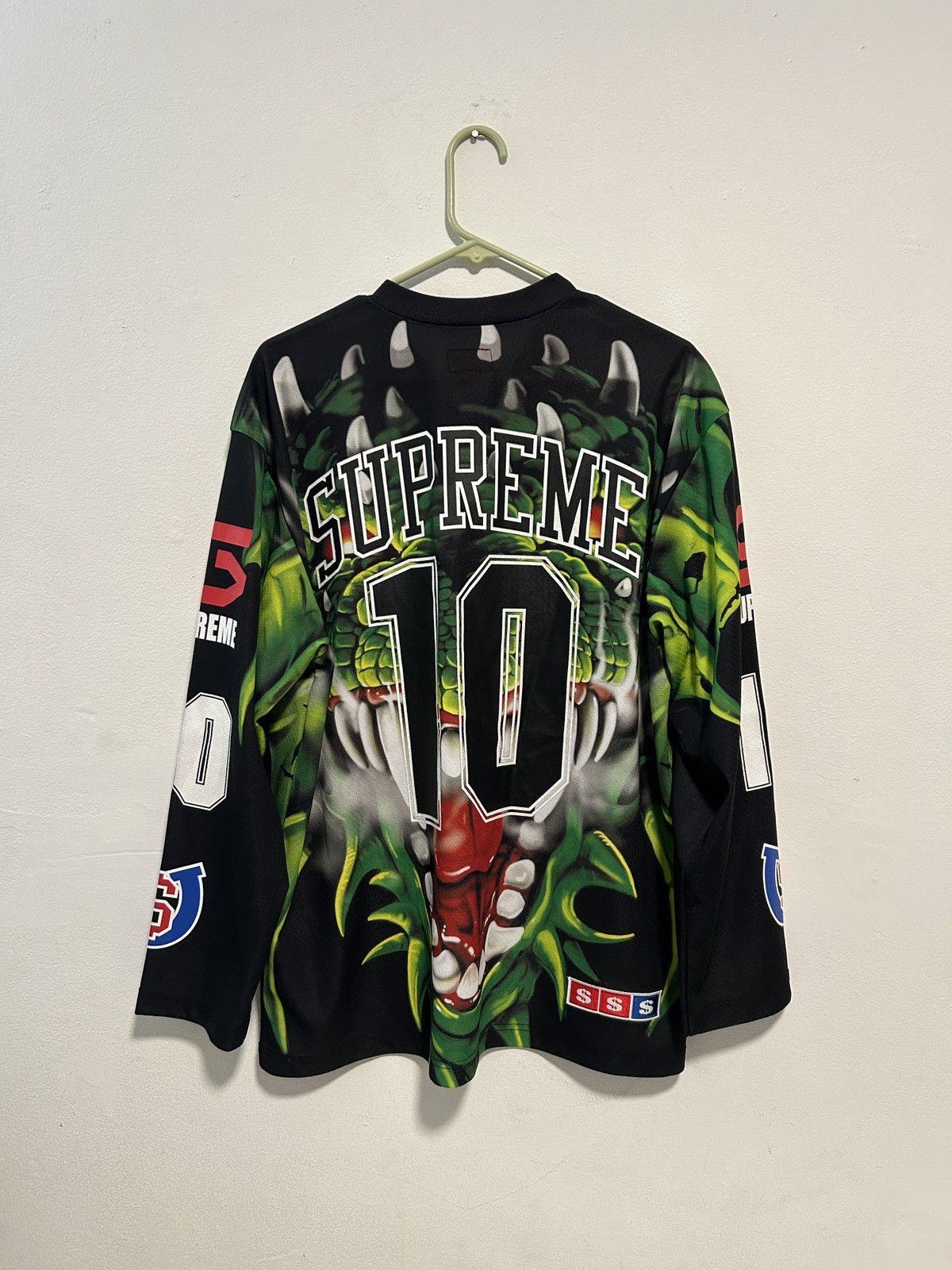 Supreme SUPREME DRAGON HOCKEY JERSEY Size US M / EU 48-50 / 2 - 2 Thumbnail