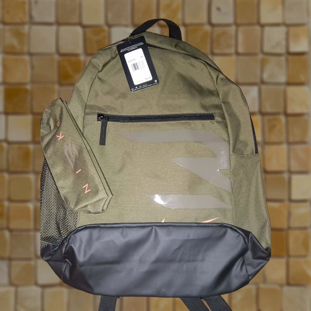 Nike Nike Jordan Russell Wilson Backpack Mens Olive Green 15" Laptop Book Bag Size ONE SIZE - 1 Thumbnail