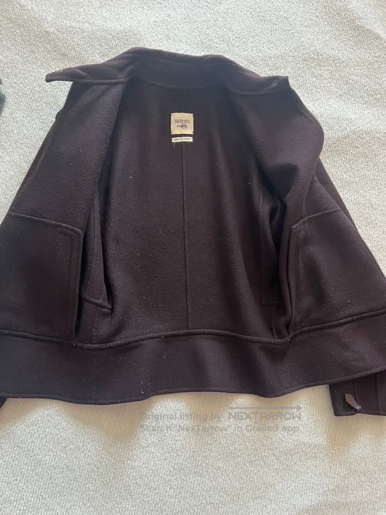 Hermes Hermes Cashmere coat Size XXS / US 00 / IT 34 - 5 Thumbnail
