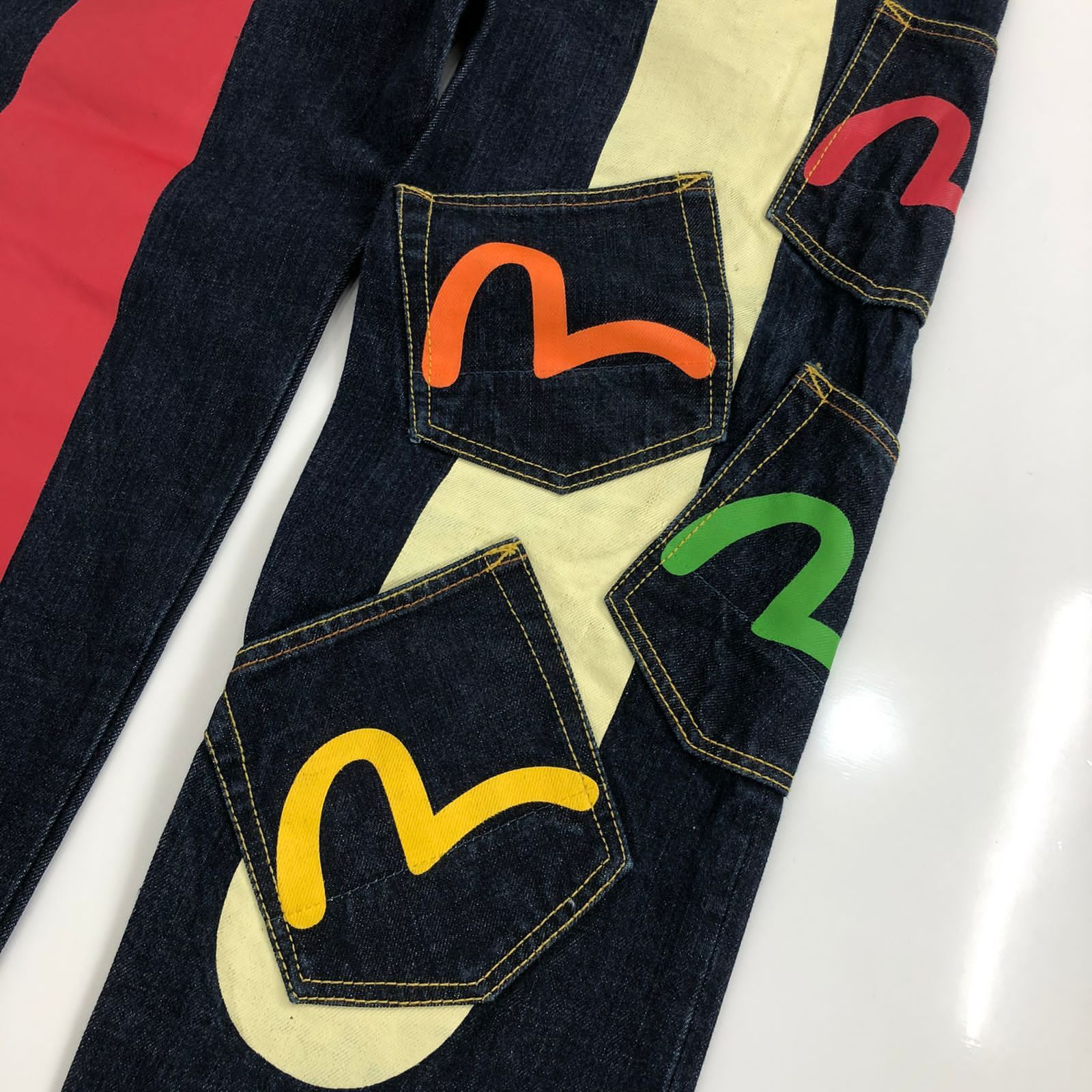 Evisu Evisu Multi Pocket Selvedge Denim Pants Size US 30 / EU 46 - 7 Thumbnail