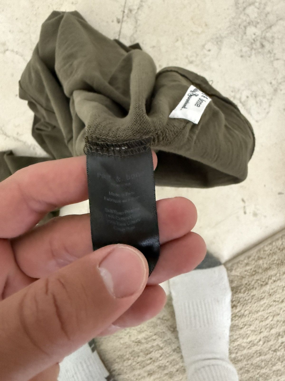 Rag & Bone Rag & Bone Olive Long Sleeve Henley Size US L / EU 52-54 / 3 - 3 Thumbnail