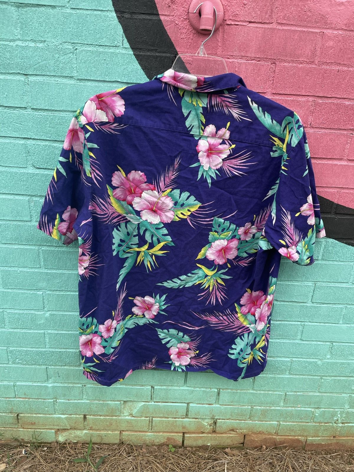 Vintage Vintage 80s Hawaiian Button Up Shirt retro beach surfer Size US XL / EU 56 / 4 - 2 Thumbnail