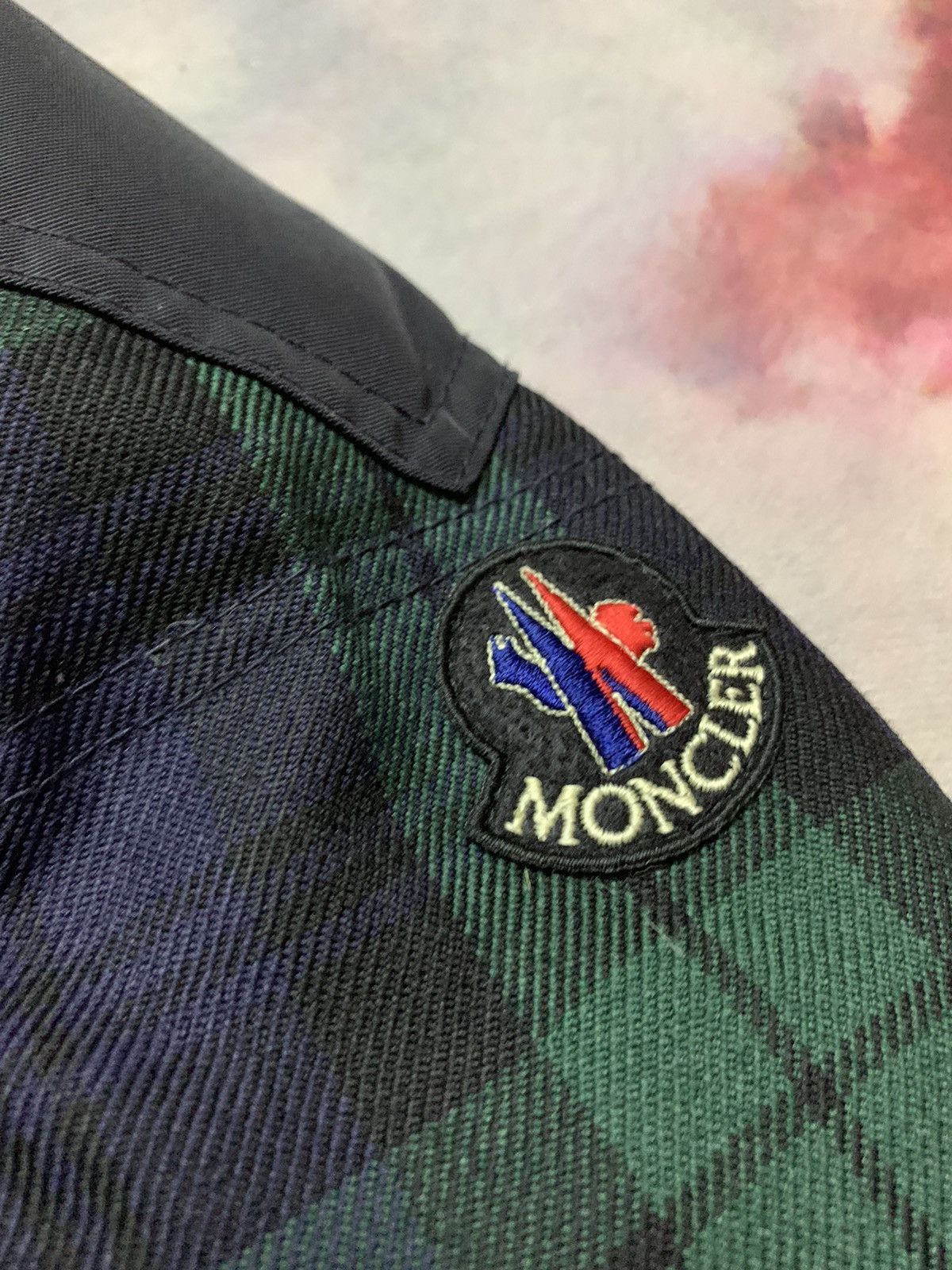 Moncler MONCLER Defense Green Wool Down Puffer Jacket Size US M / EU 48-50 / 2 - 4 Thumbnail