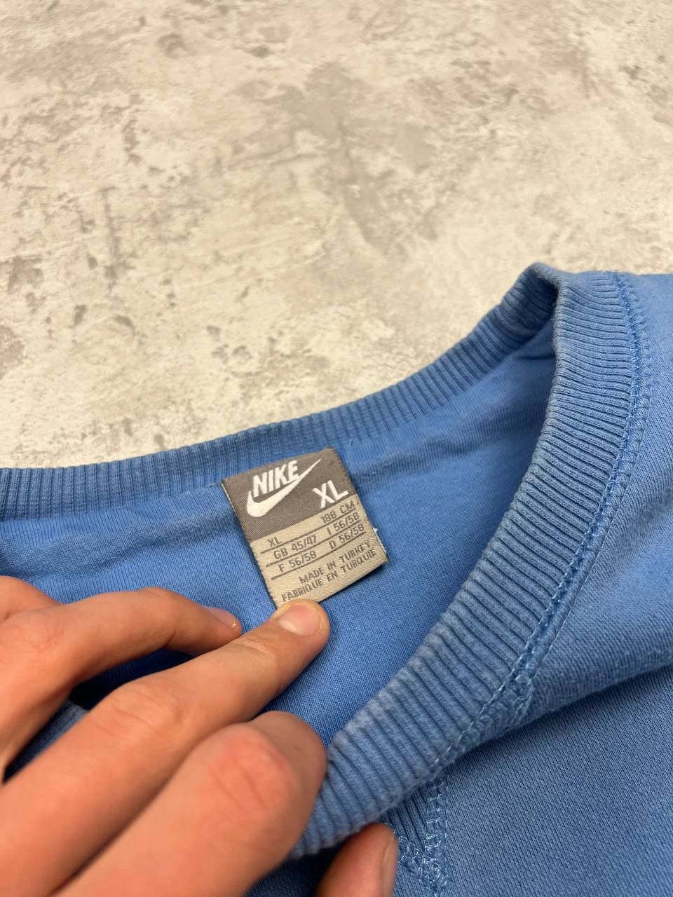 Nike Vintage Nike Blue Sweatshirt Size US XL / EU 56 / 4 - 11 Thumbnail