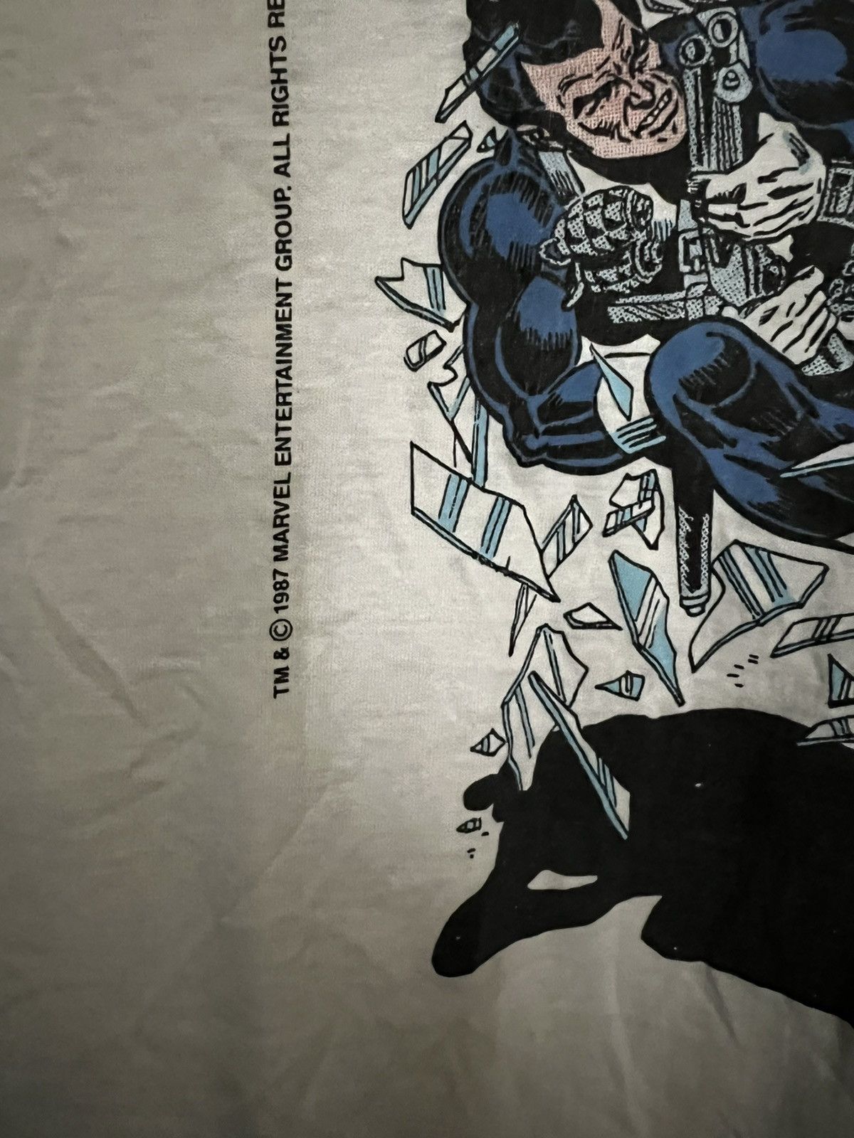 Marvel Comics × Vintage Vintage marvel the punisher shirt Size US L / EU 52-54 / 3 - 3 Thumbnail