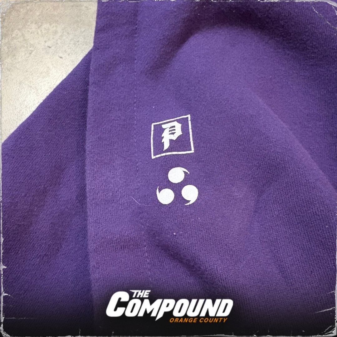 Primitive Primitive x Naruto - Sasuke Uchiha Hoodie - Purple - Medium Size US M / EU 48-50 / 2 - 3 Thumbnail