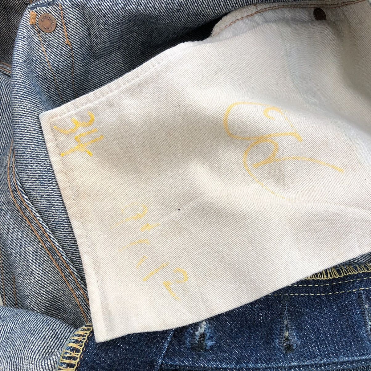 Japanese Brand × Kapital × Vintage Vintage Kapital Capital Inc Home Made Selvedge Denim Size US 34 / EU 50 - 9 Thumbnail