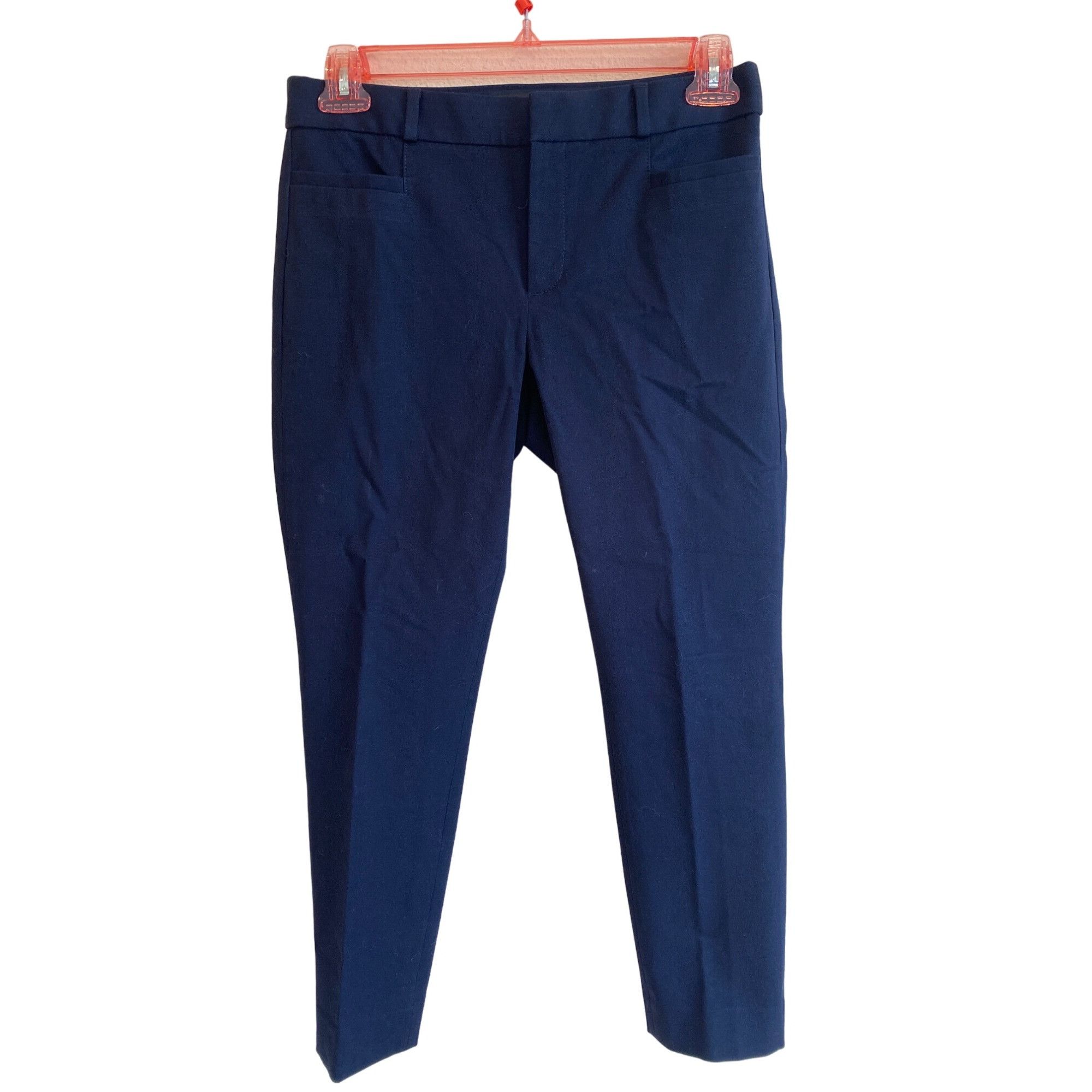 Banana Republic Banana Republic Sloan Pants Navy Women's 6 Work Casual Size 28" / US 6 / IT 42 - 2 Thumbnail