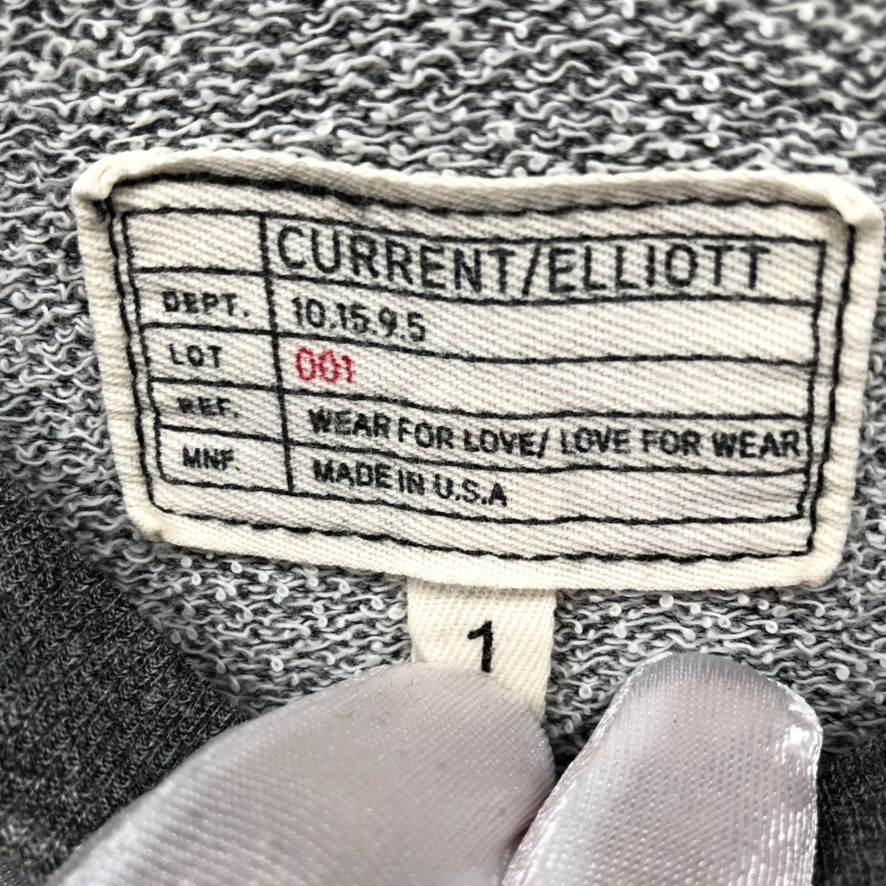 Vintage Current/Elliott Sweatshirt Womens Size S Gray Star Print Lightweight Ruffle Crewneck Pullover Size S / US 4 / IT 40 - 6 Thumbnail