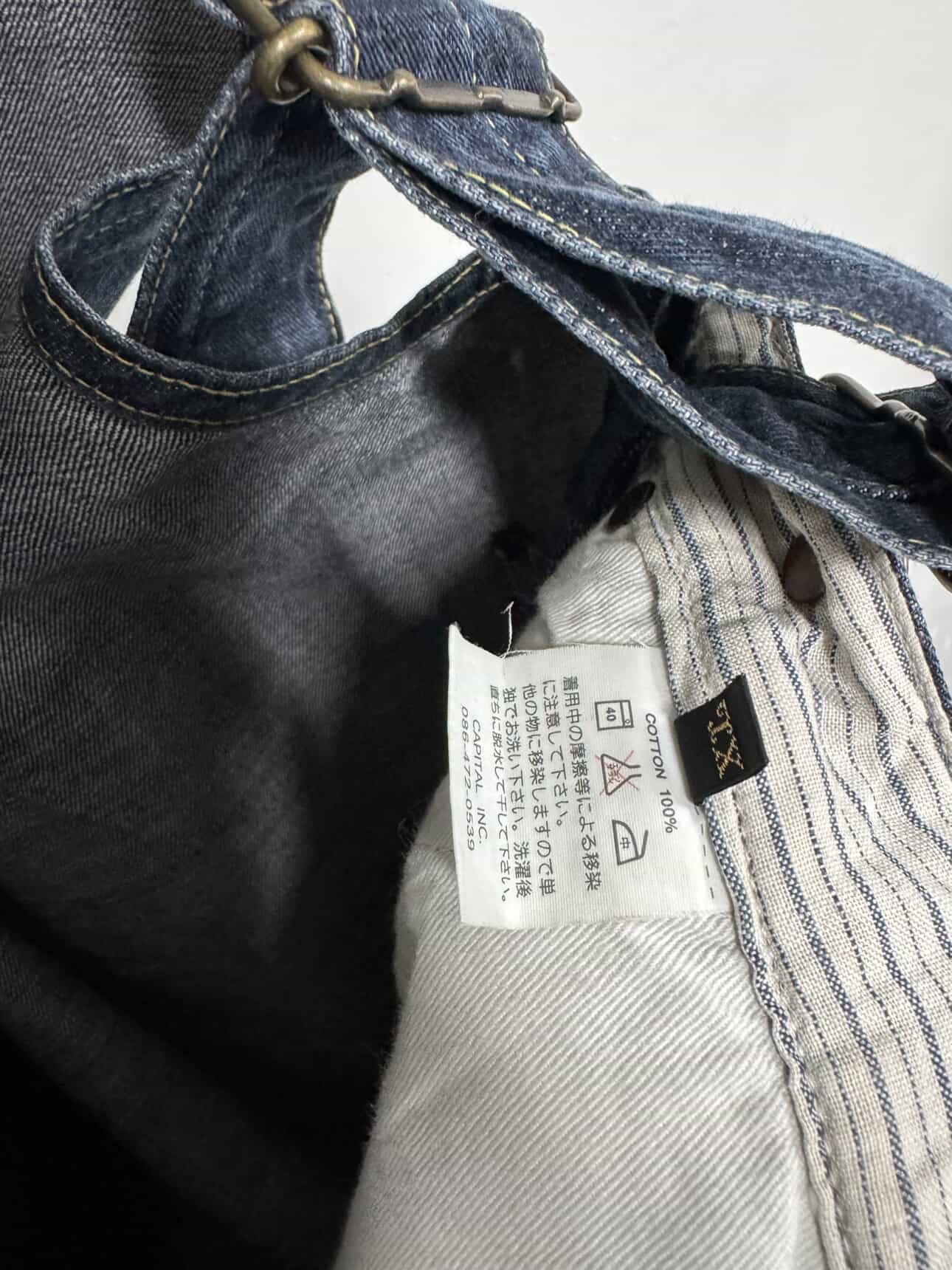 Kapital KAPITAL Japan Denim Overalls Size US 35 - 8 Thumbnail