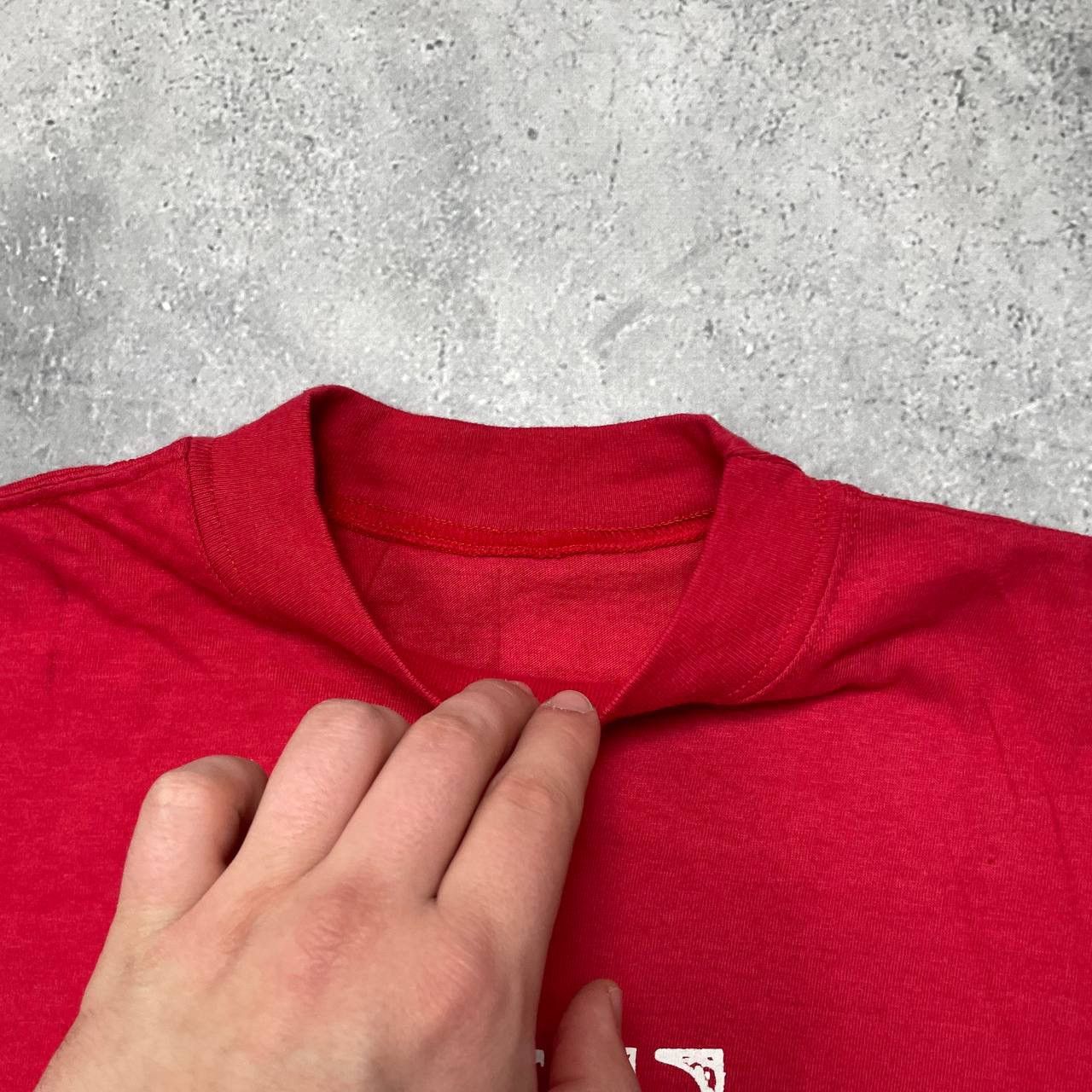 Band Tees × Vintage Vintage 90s Die Toten Hosen Spell Out Logo T Shirt Red Size US L / EU 52-54 / 3 - 5 Thumbnail