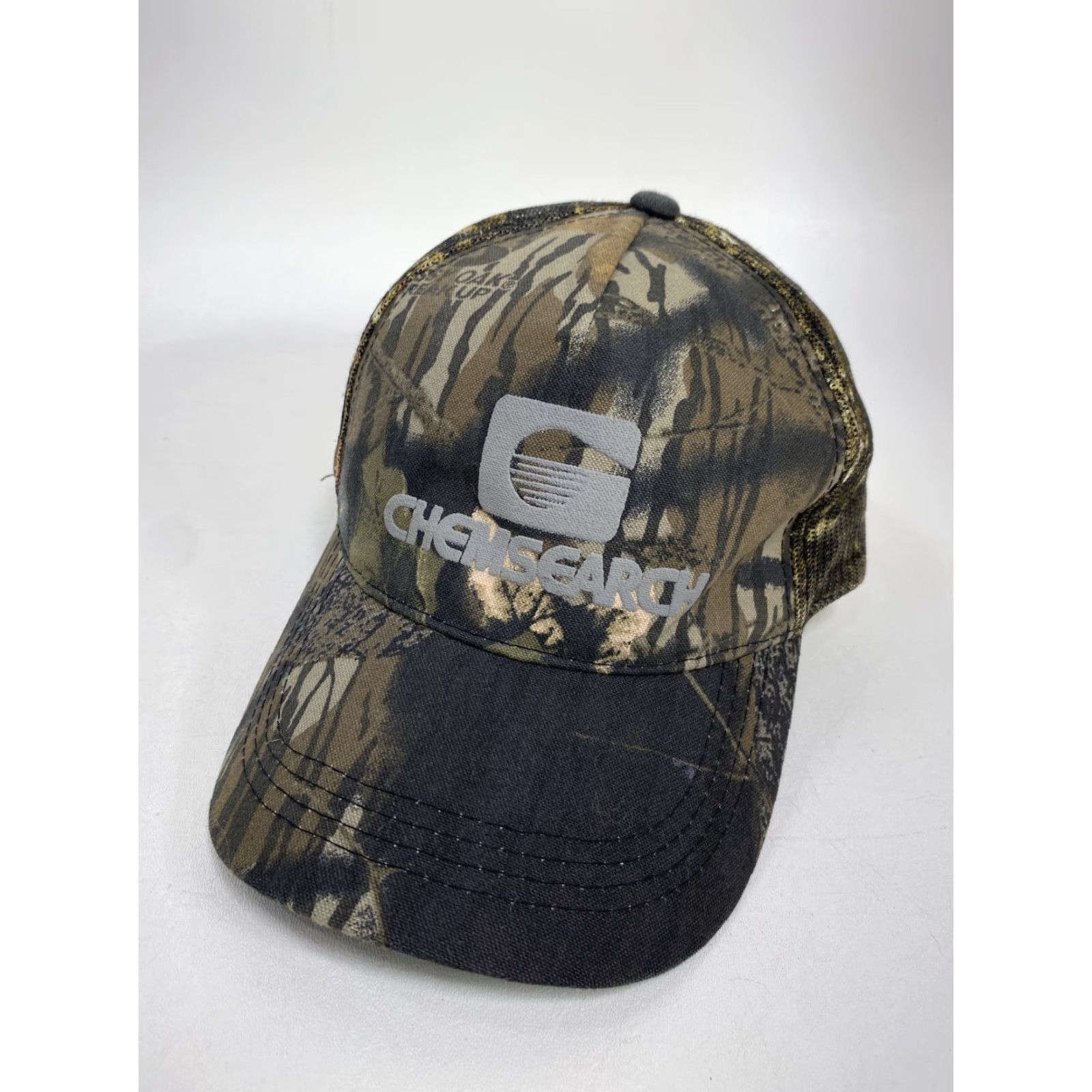 Vintage VINTAGE Outdoor Cap CHEMSEARCH Mossy Oak Break Up Camouflage Strapback Hat Cap Size ONE SIZE - 2 Thumbnail