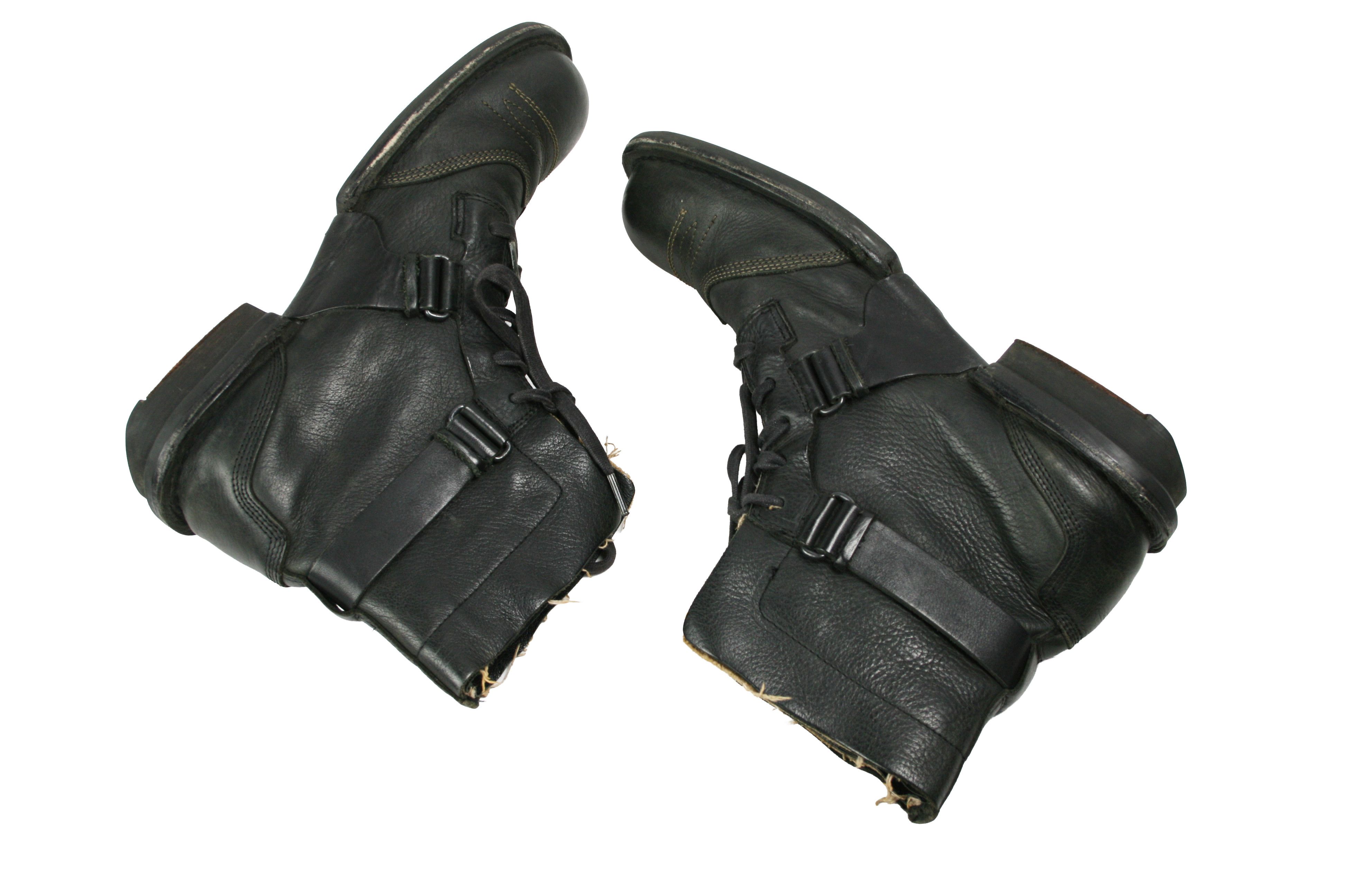 Diesel 00S Industrial Avant Garde Y2K Biker Purnell Boots Vintage Size US 11 / EU 44 - 8 Thumbnail
