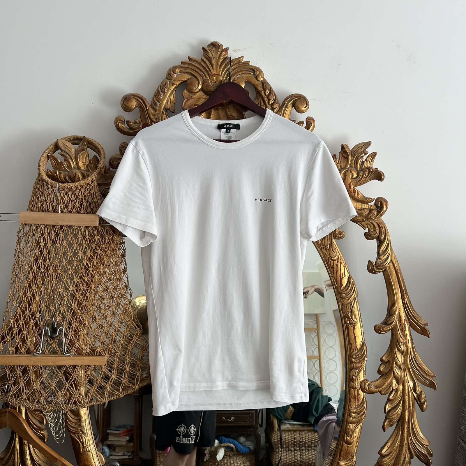 Versace Versace Classic Logo Tee Sz 6 Size US M / EU 48-50 / 2 - 1 Thumbnail