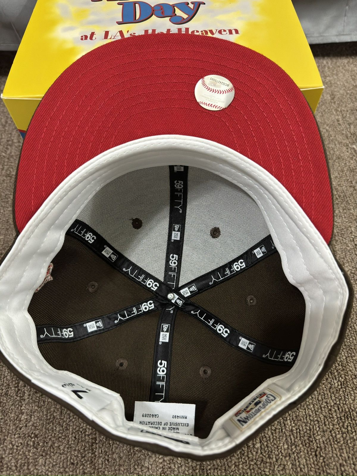 Hat Club × New Era Lids Exclusive Angels Fitted size: 7 3/8 Size ONE SIZE - 3 Thumbnail