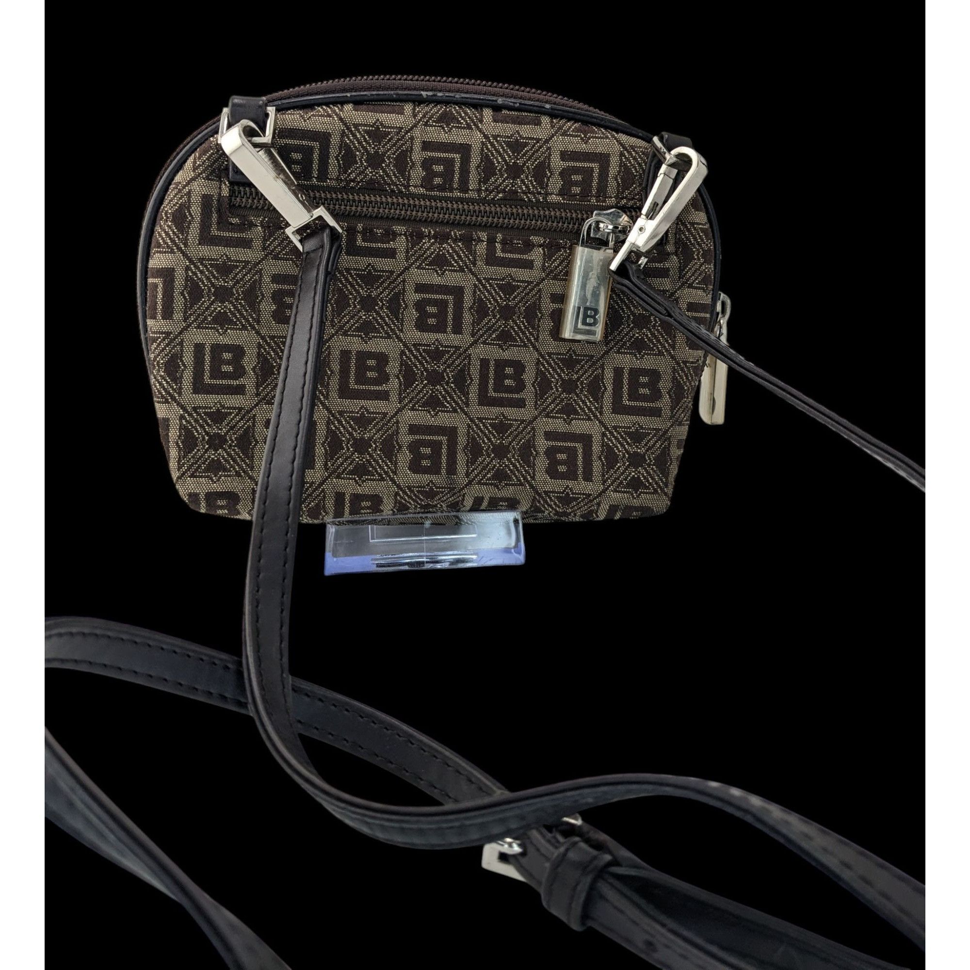 Other Le Belle Vintage Italian Crossbody Monogram Handbag Brown & Size ONE SIZE - 6 Thumbnail