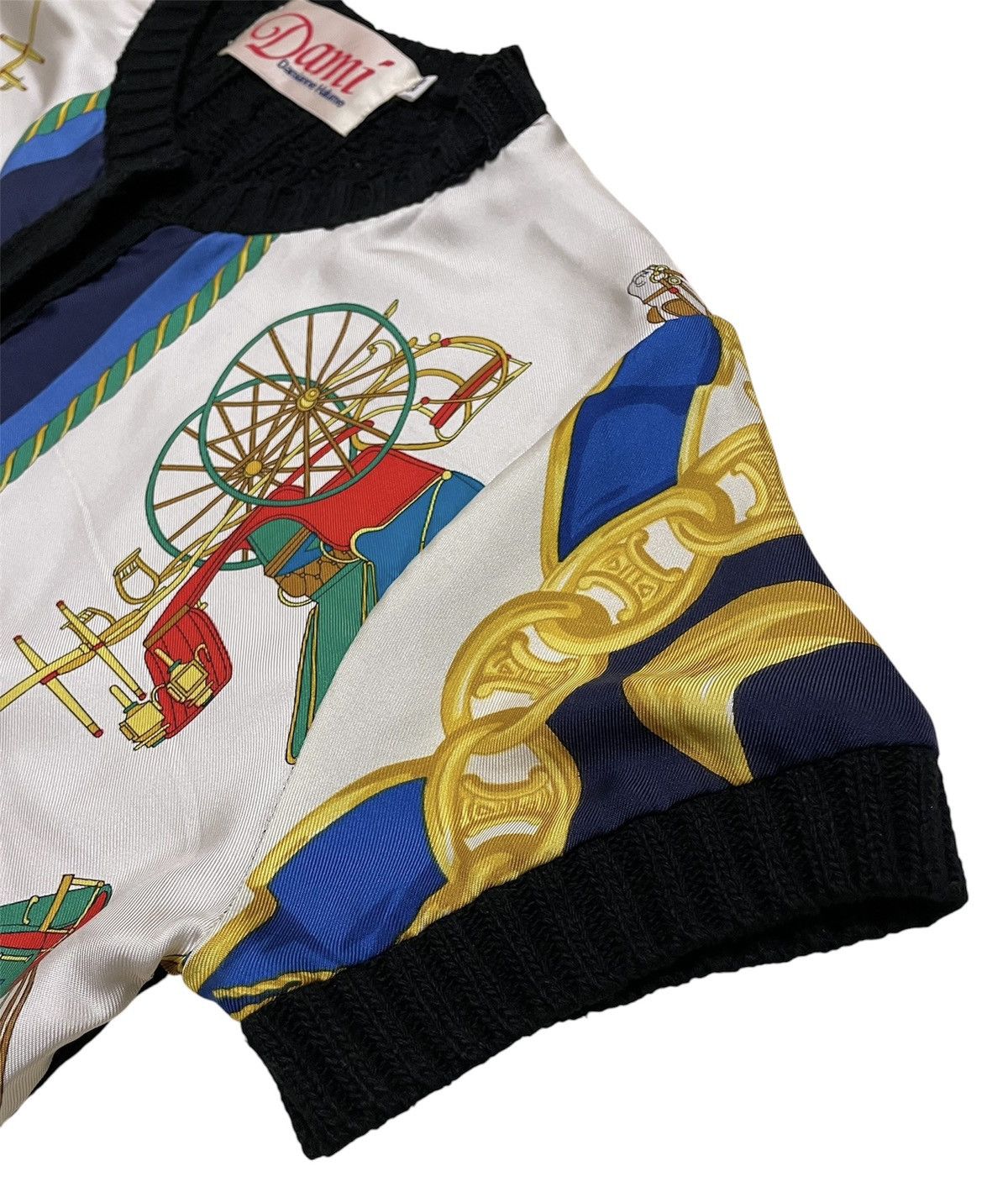 Japanese Brand Rare Damianne Halume Vtg Celine Scarf Remakes Tops Size S / US 4 / IT 40 - 4 Thumbnail