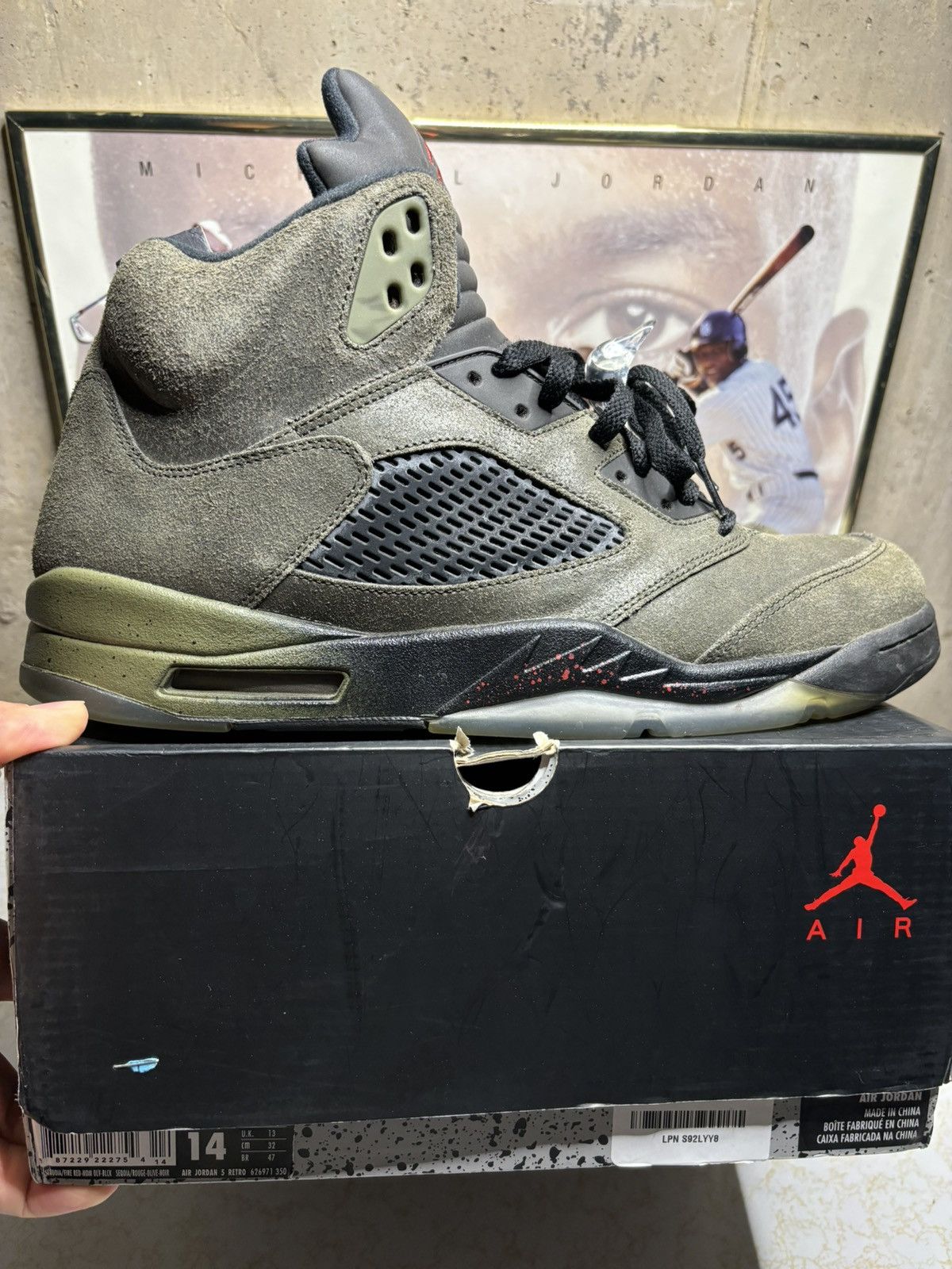 Jordan Retro 5 “Fear”