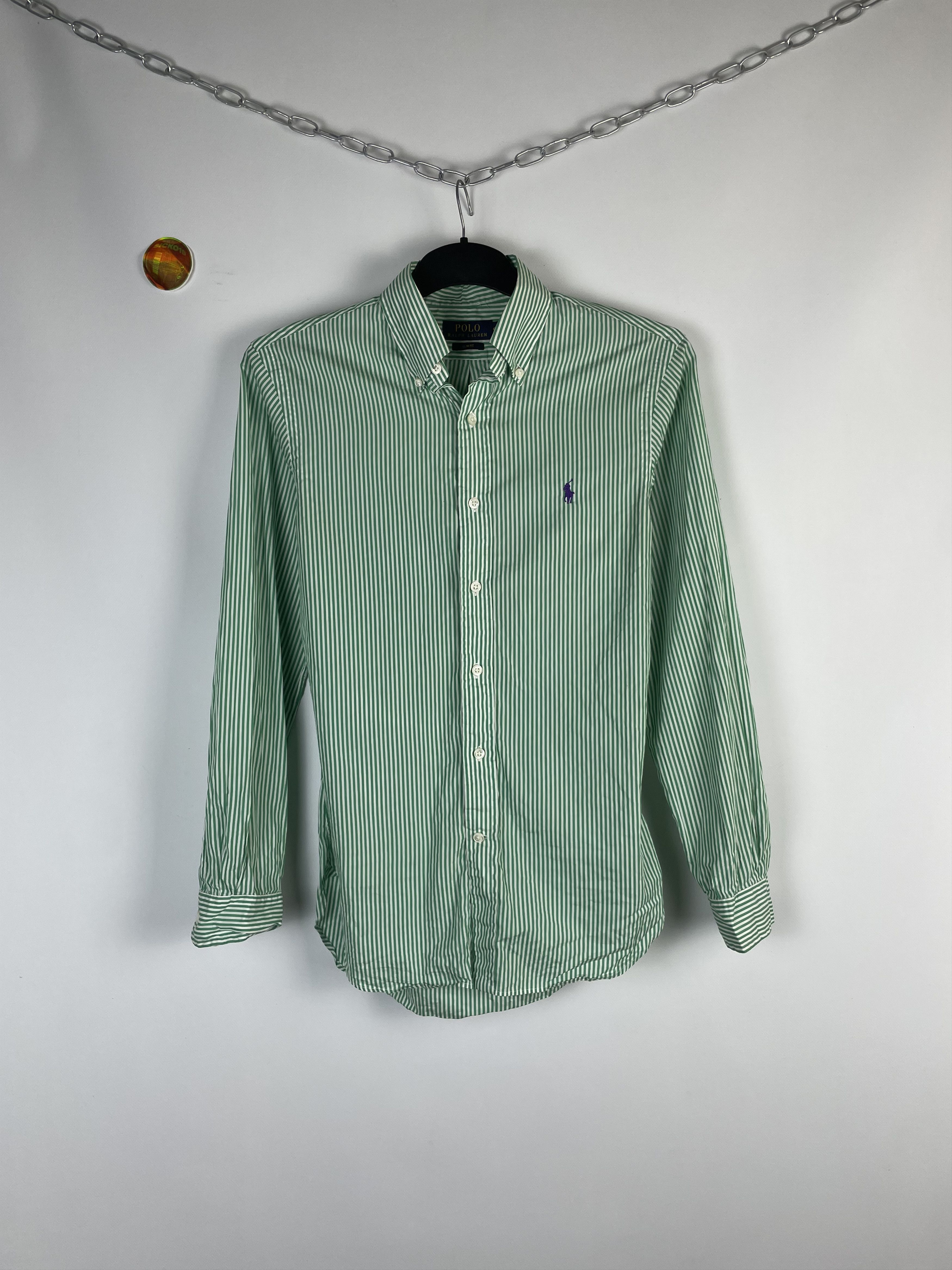 Polo Ralph Lauren × Vintage Polo Ralph Lauren Vintage Mens Shirt Size US S / EU 44-46 / 1 - 1 Thumbnail