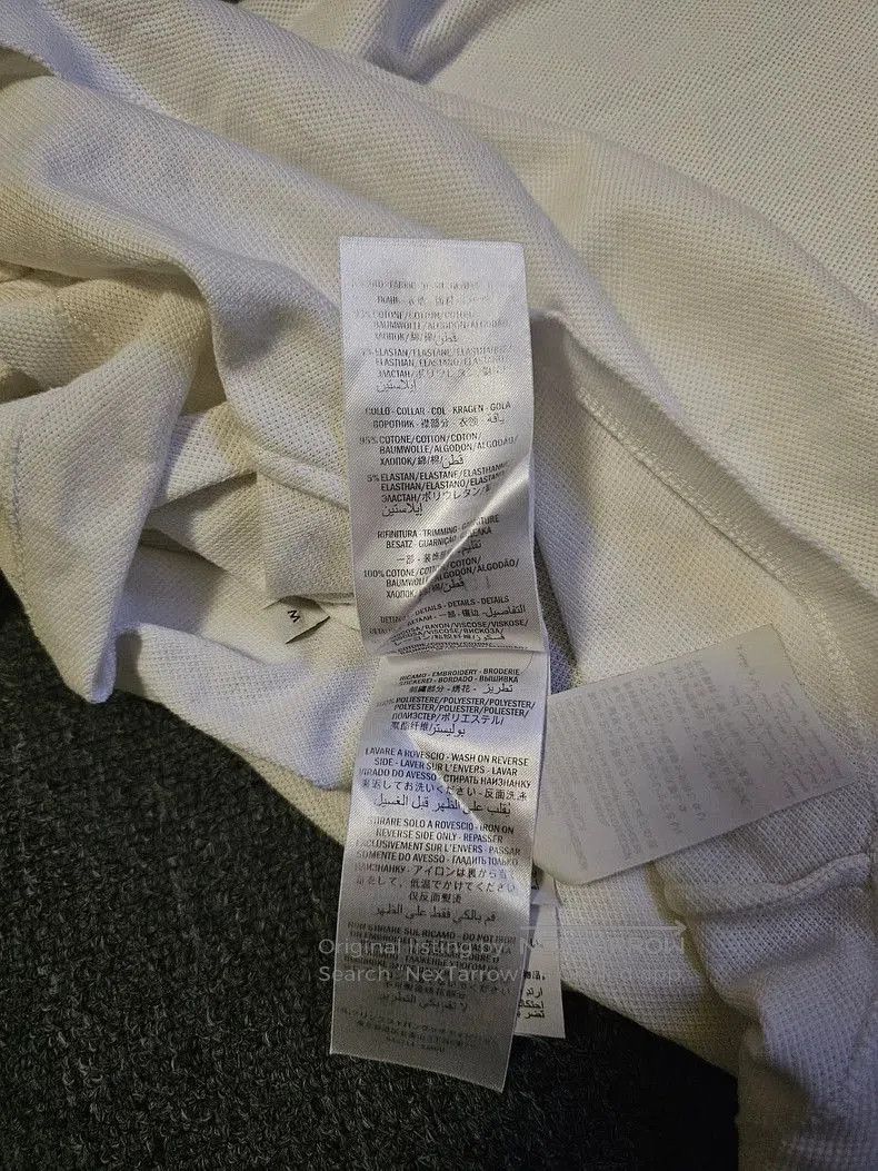 Gucci Gucci White Short Sleeve Polo Shirt. Size US M / EU 48-50 / 2 - 6 Thumbnail