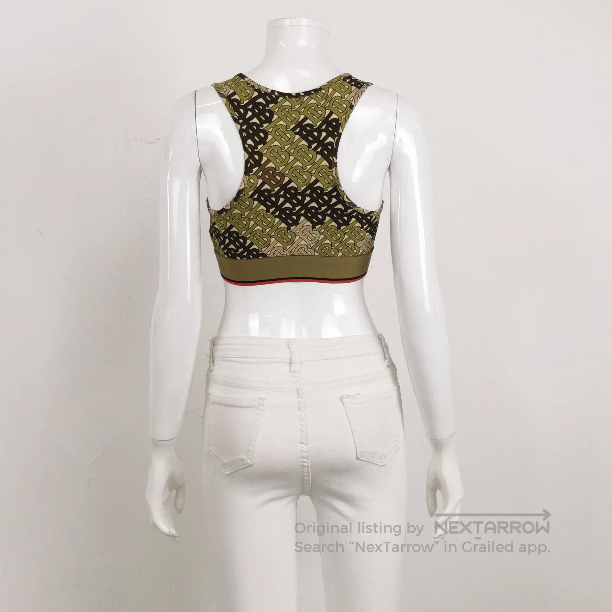 Burberry Burberry Colorblock TB Logo Sports Bra XS . Size US XS / EU 42 / 0 - 2 Thumbnail
