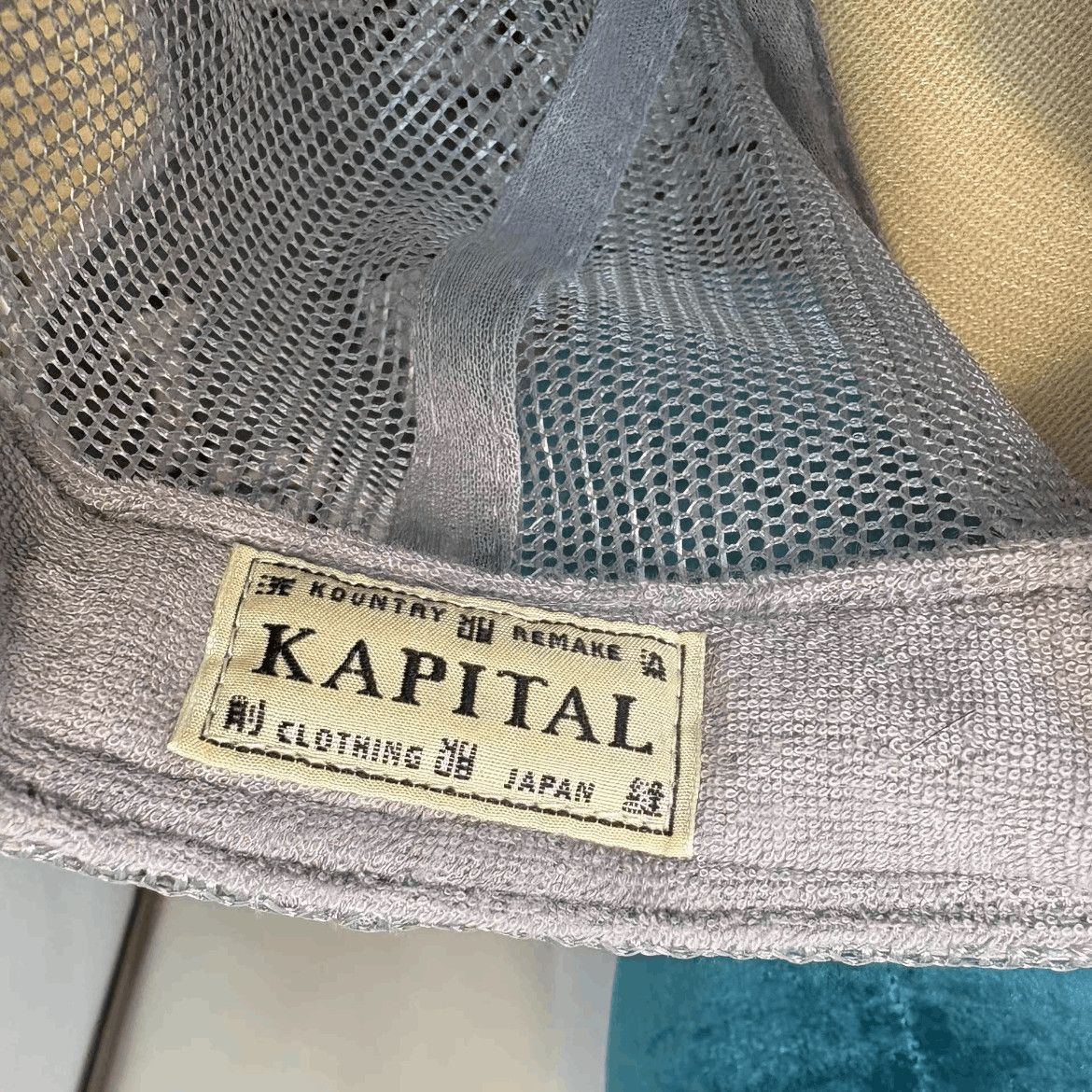 Kapital KAPITAL Love Peace Truck Driver Hat-2508 Size ONE SIZE - 5 Thumbnail